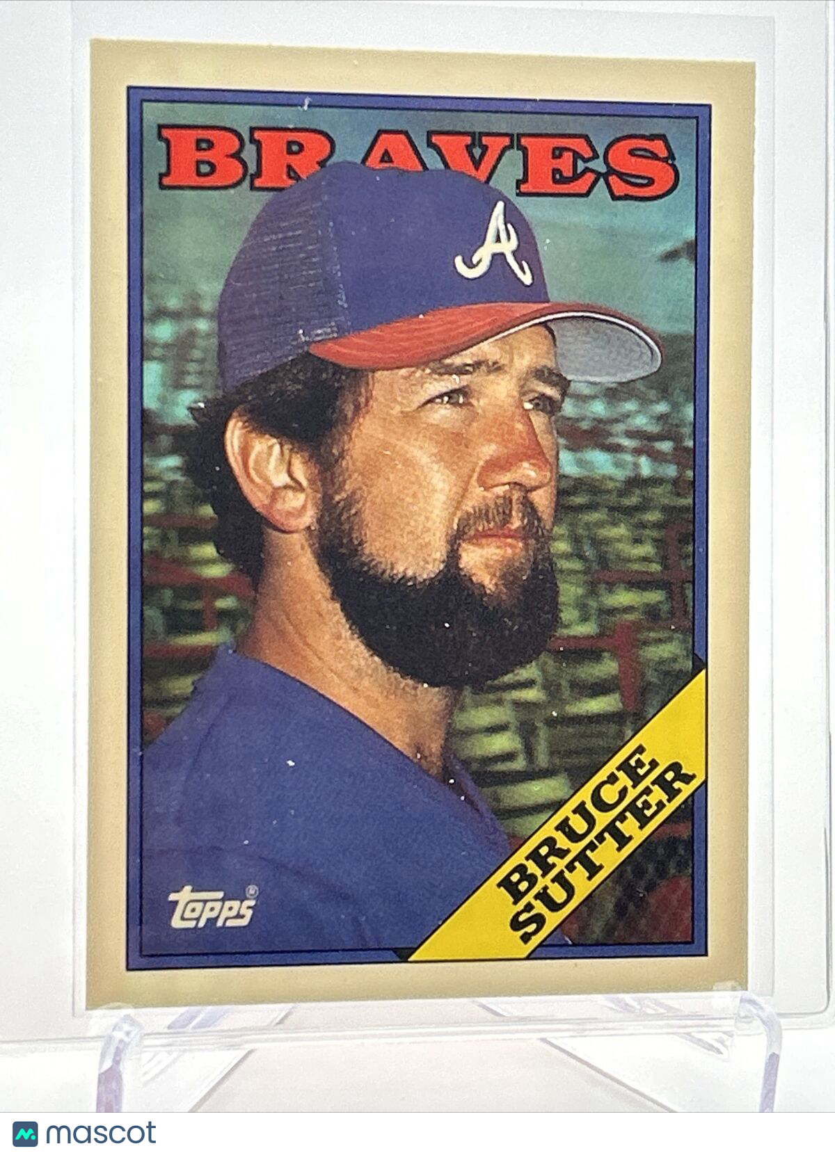 1988 Topps TIFFANY Baseball Card Bruce Sutter #155 Mint FREE SHIPPING