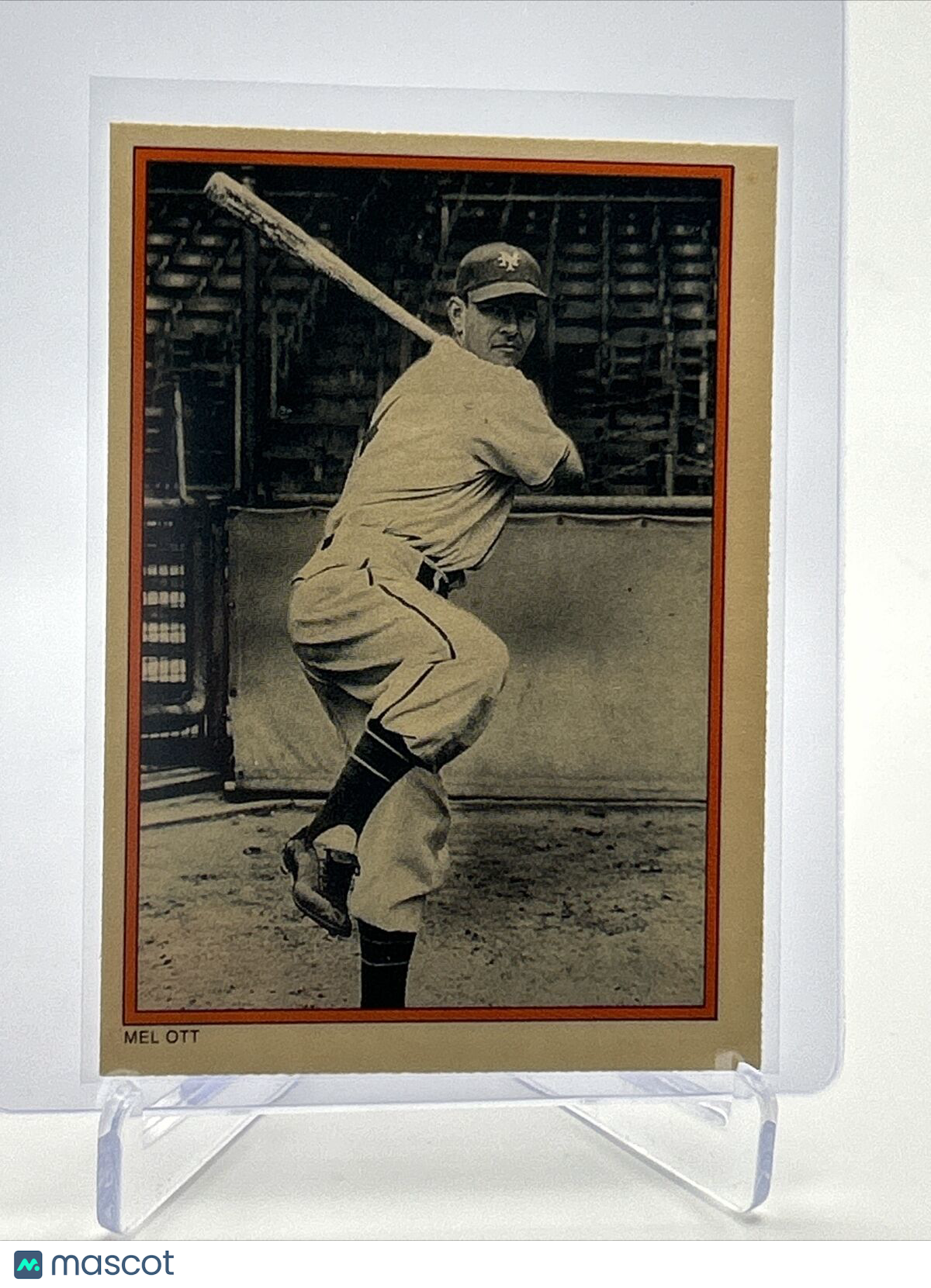 1985 Topps Circle K Mel Ott Baseball Card #12 Mint FREE SHIPPING