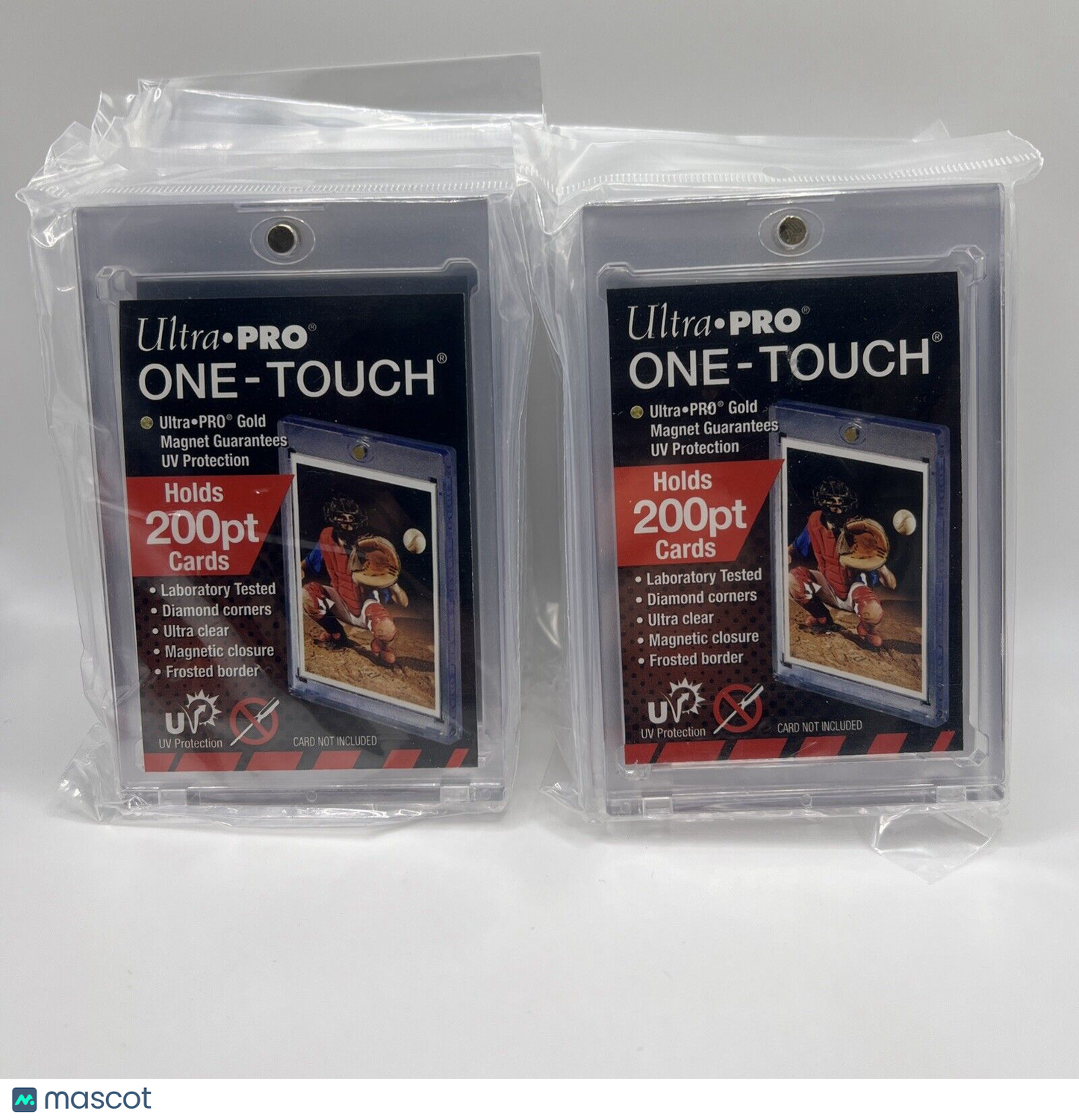 Ultra Pro One-Touch Thick Card 200pt Point Magnetic Card Holder - Lot of 10