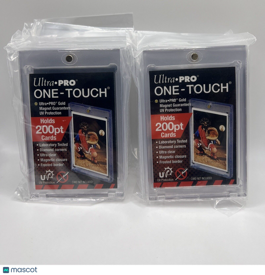 Ultra Pro One-Touch Thick Card 200pt Point Magnetic Card Holder - Lot of 10