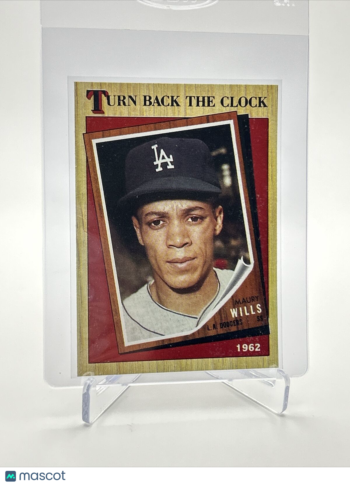 1987 Topps Maury Wills Baseball Card #315 Mint FREE SHIPPING