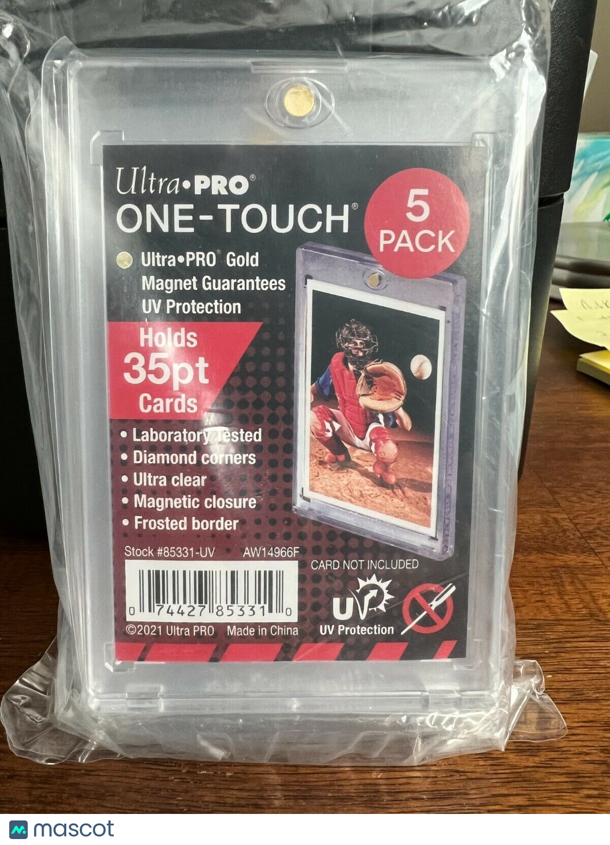 Ultra Pro One-Touch Magnetic Card Holder 35pt Point 5 Pack YOU CHOOSE QUANTITY