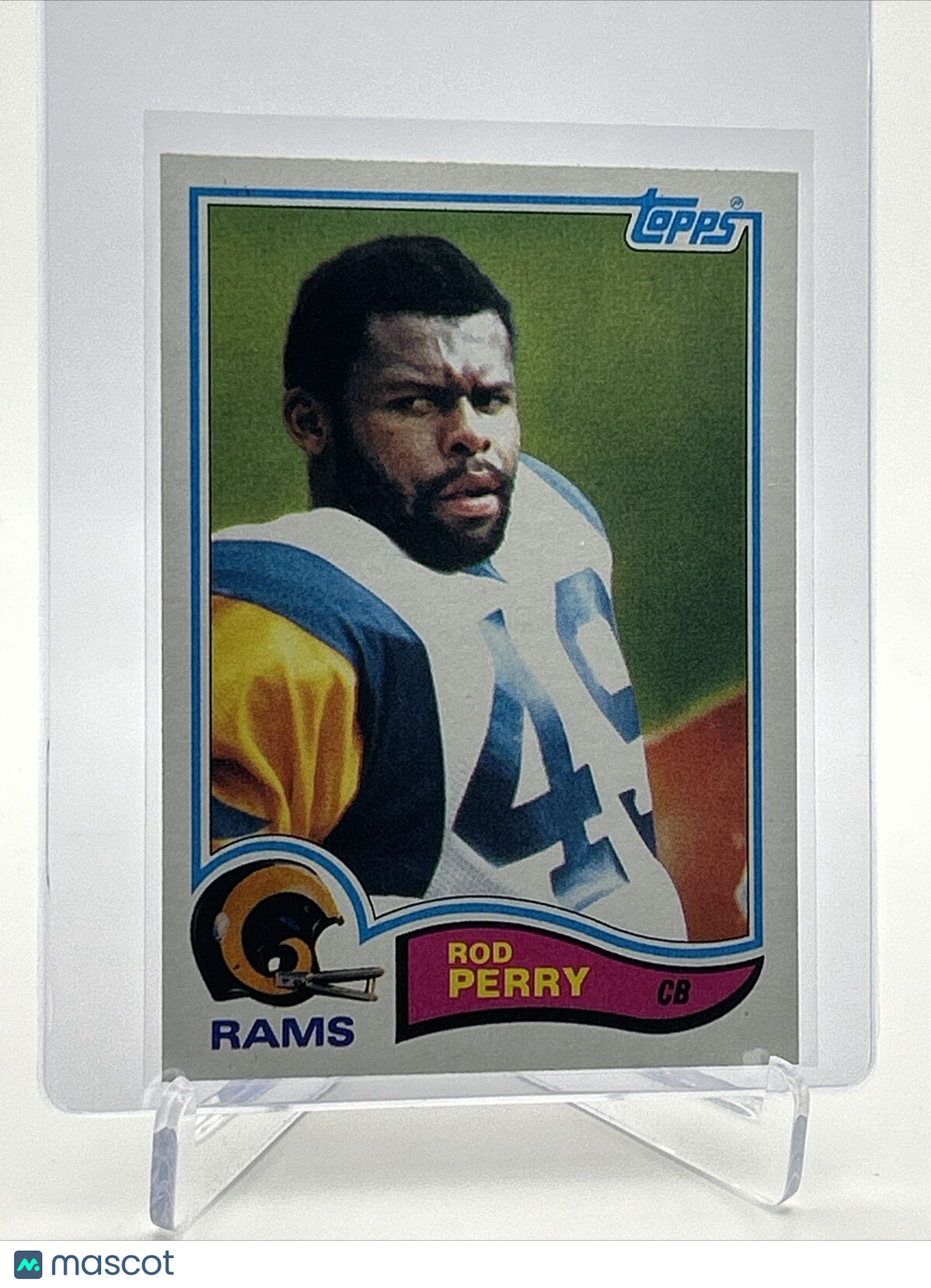 1982 Topps Rod Perry Football Card #382 NM-MT FREE SHIPPING