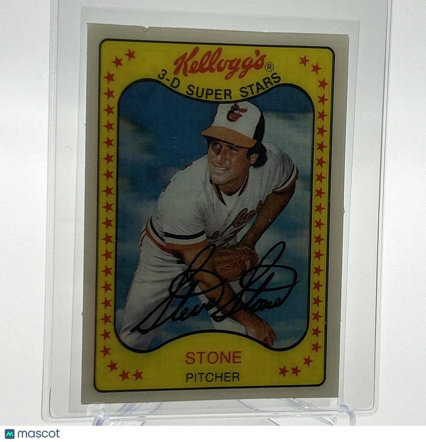 1981 Kellogg's Steve Stone Baseball Card #58 NM-Mint FREE SHIPPING