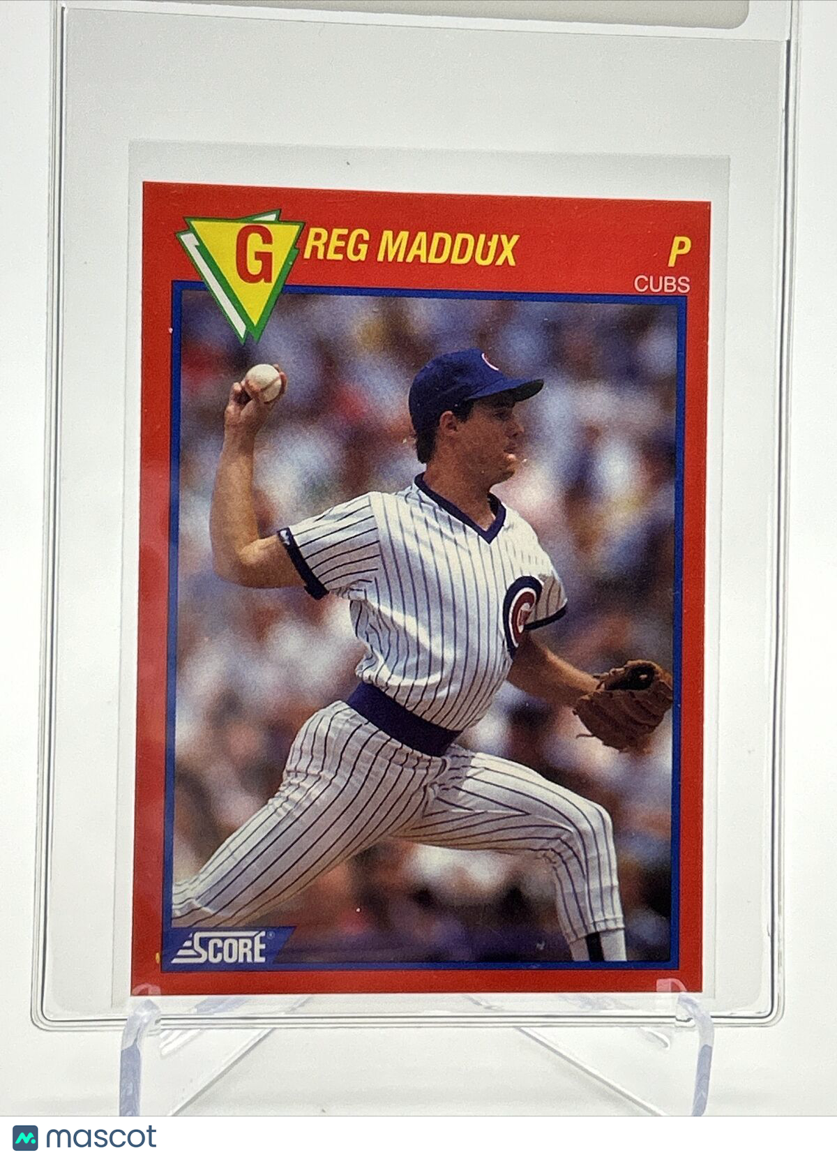 1989 Score Hottest 100 Greg Maddux Baseball Card #48 Mint FREE SHIPPING