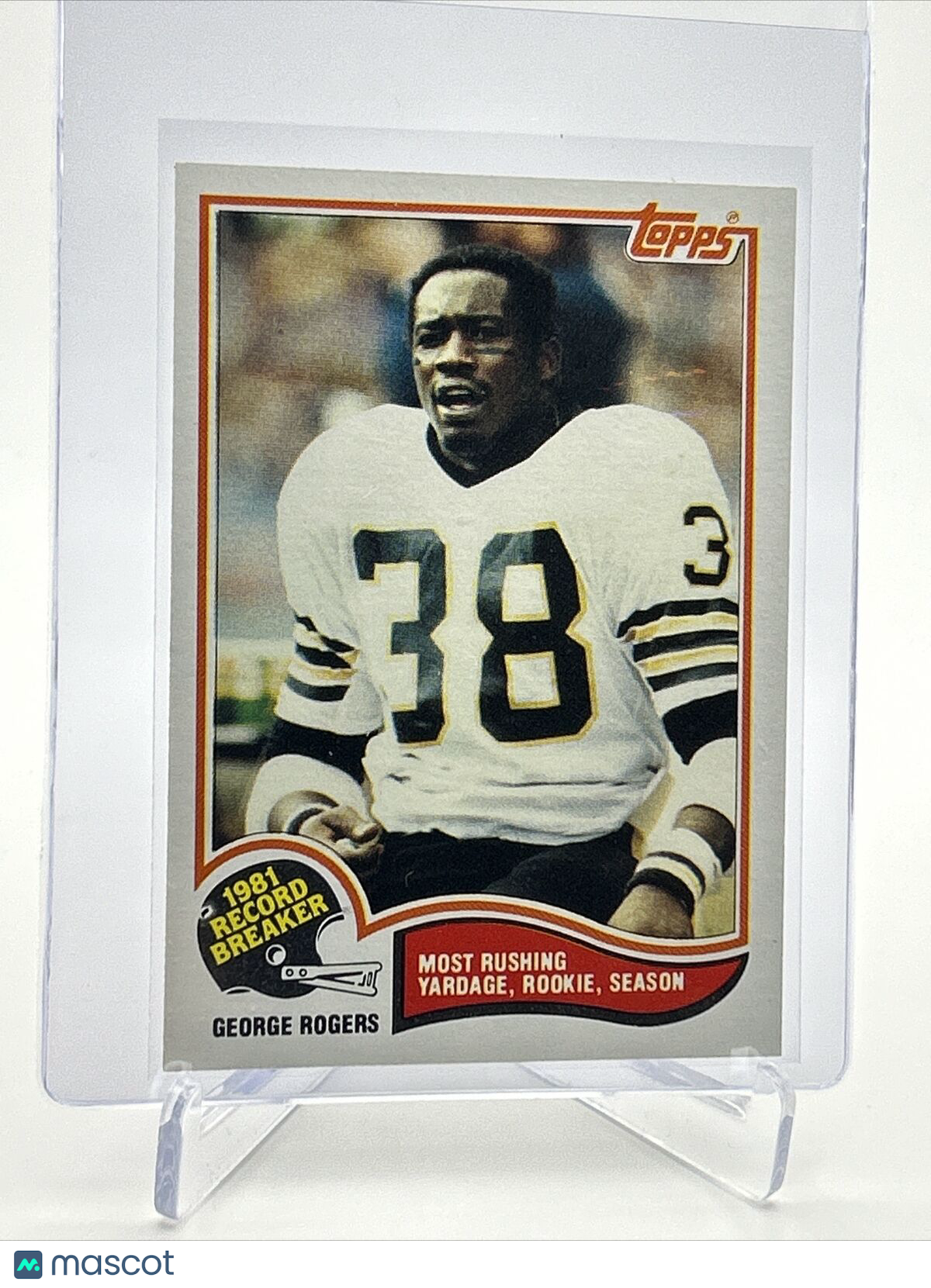 1982 Topps George Rogers Football Card #5 NM-MT FREE SHIPPING