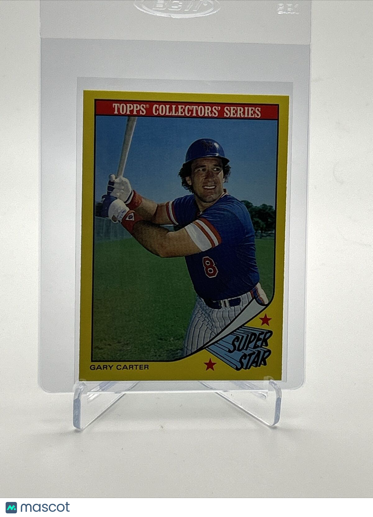 1986 Topps Baseball Champion Superstars Gary Carter Card #7 Mint FREE SHIPPING