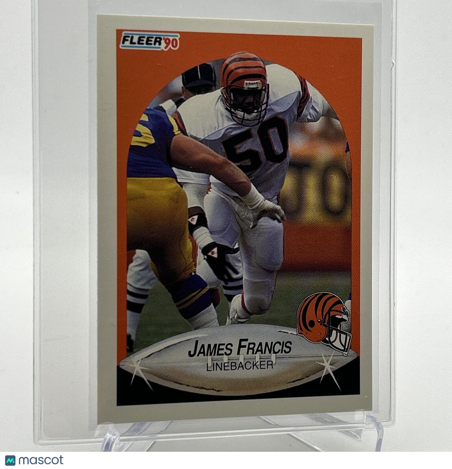 1990 Fleer Update James Francis Rookie Football Card #U-8 Mint FREE SHIPPING