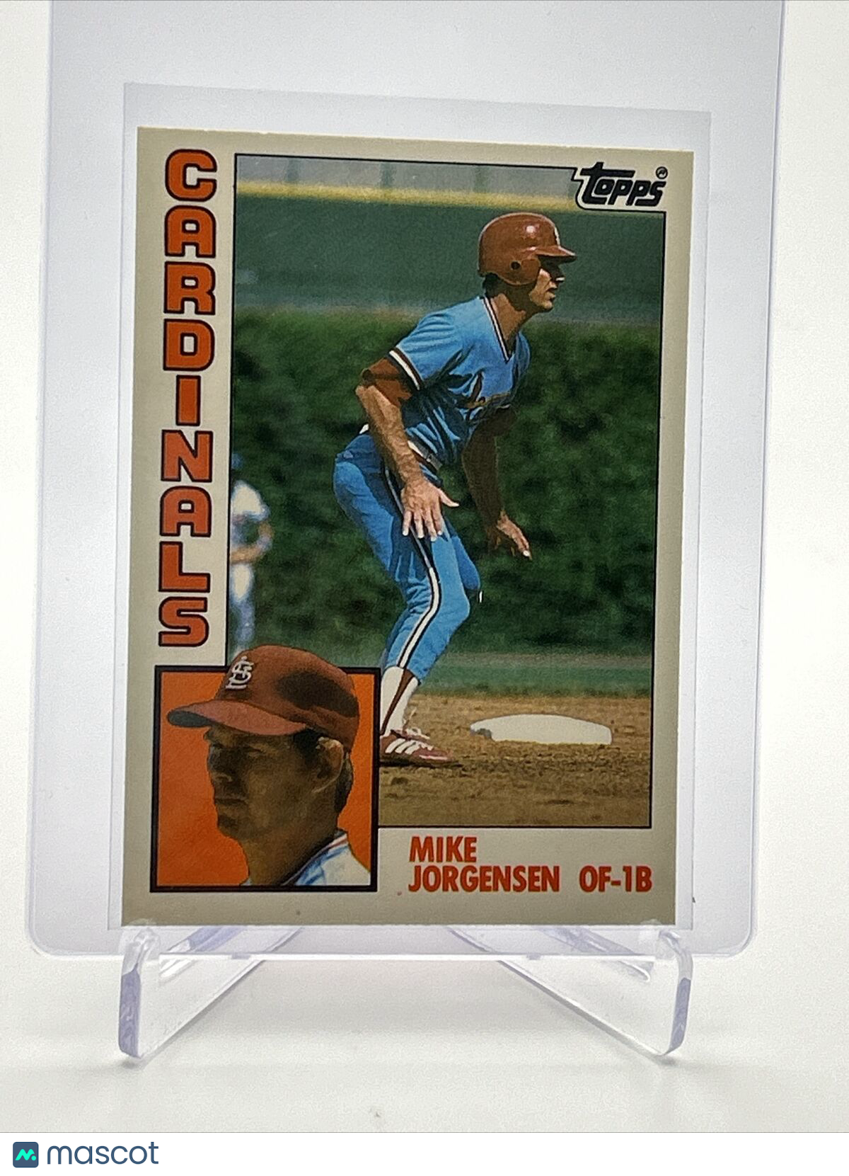 1984 Topps Traded TIFFANY Mike Jorgensen Card #60T NM-MT FREE SHIPPING