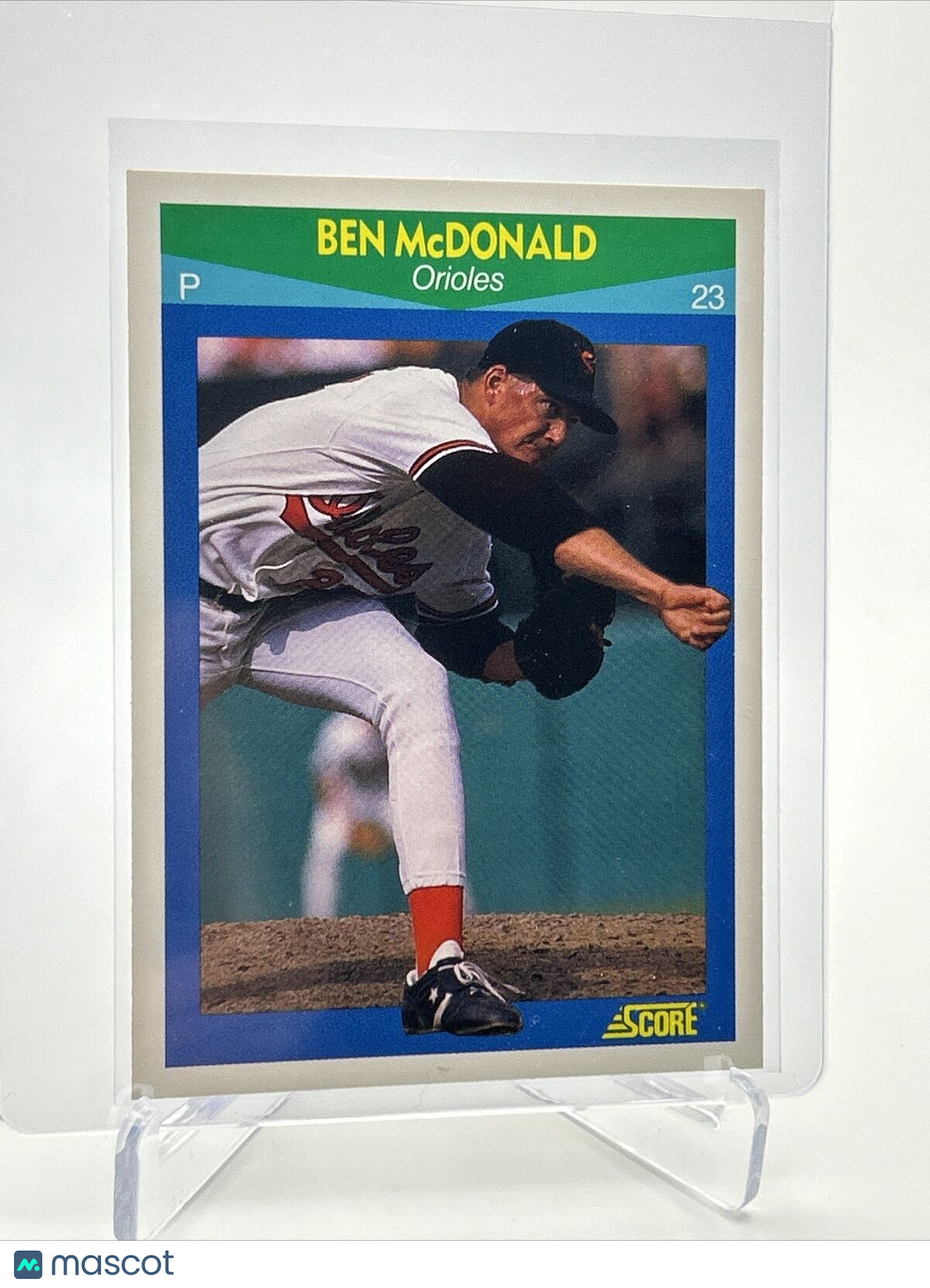 1990 Score Rising Stars Ben McDonald Rookie Baseball Card #93 Mint FREE SHIPPING
