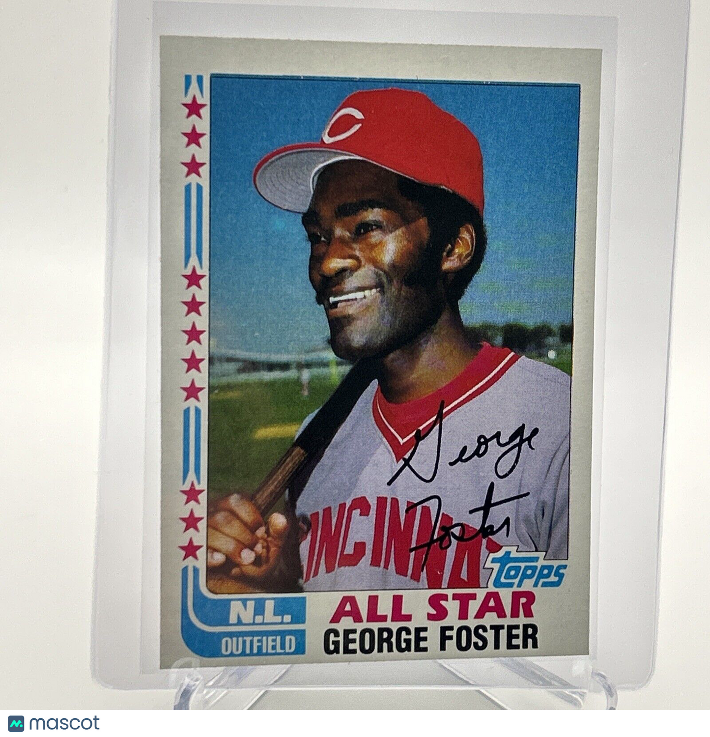1982 Topps George Foster Baseball Card #342 NM-Mint FREE SHIPPING