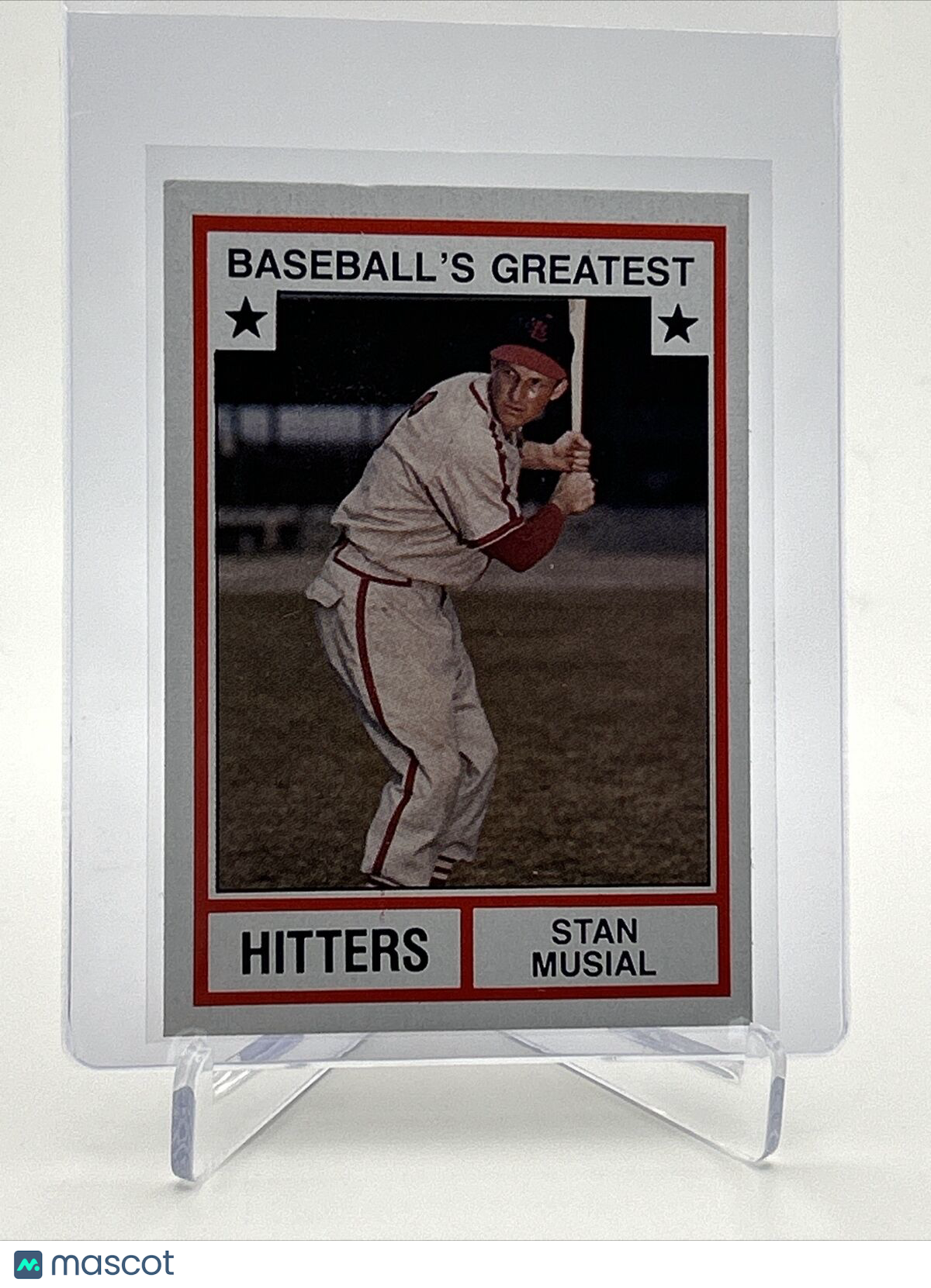 1982 TCMA Greatest Hitters Stan Musial Baseball Card #2 Mint FREE SHIPPING