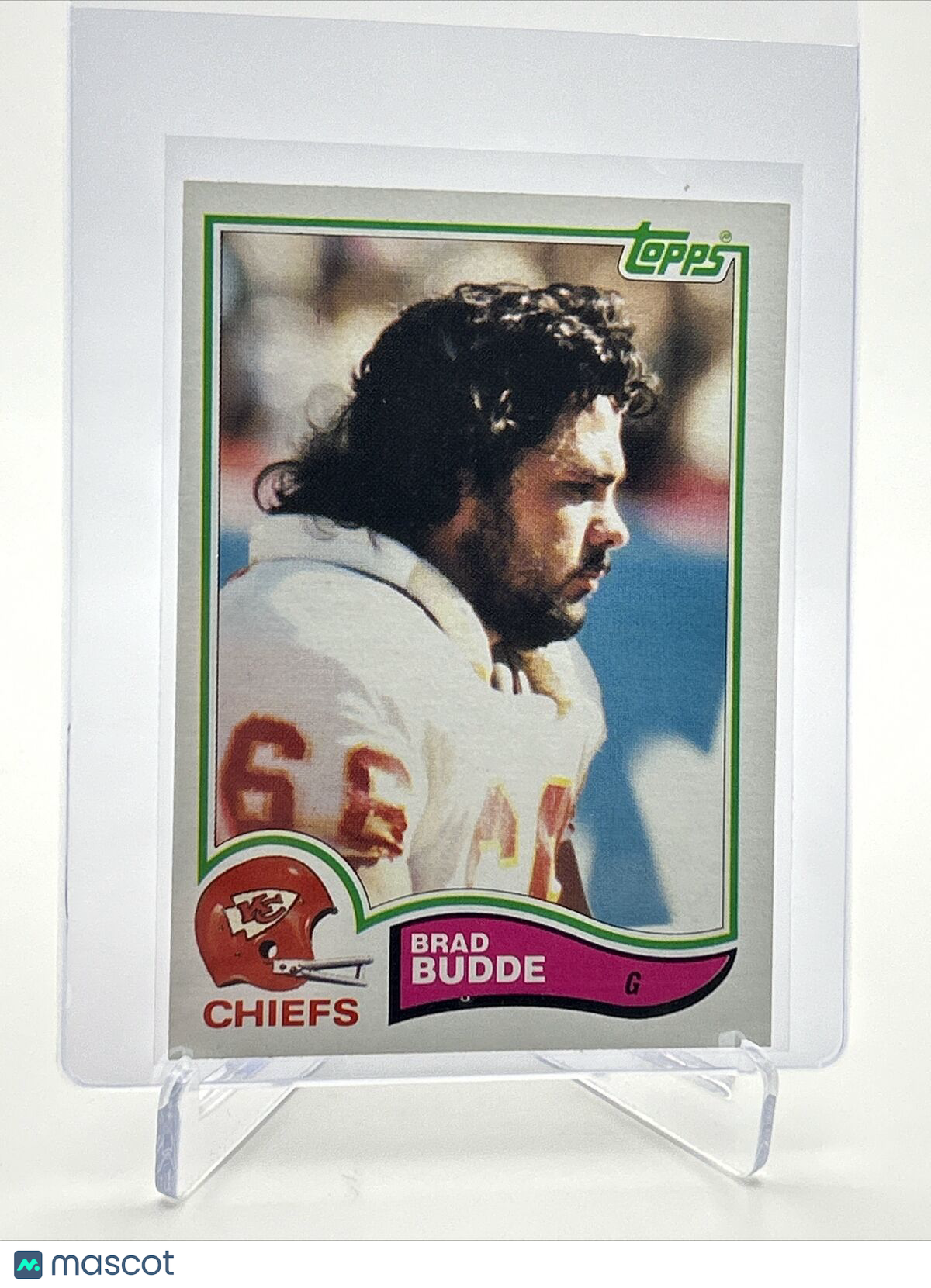 1982 Topps Brad Budde Rookie Football Card #111 NM-MT FREE SHIPPING
