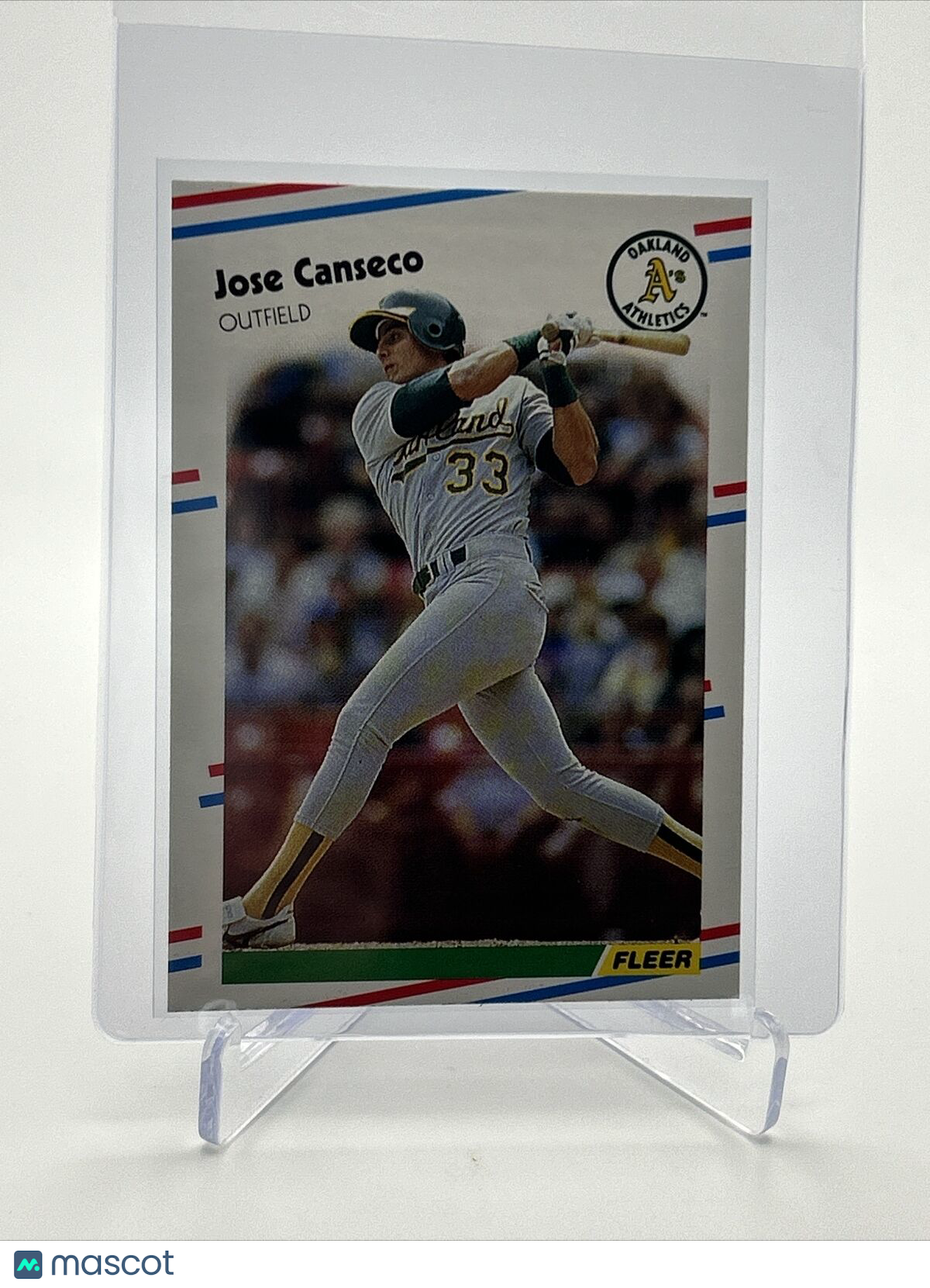 1988 Fleer Jose Canseco Baseball Card #276 Mint FREE SHIPPING