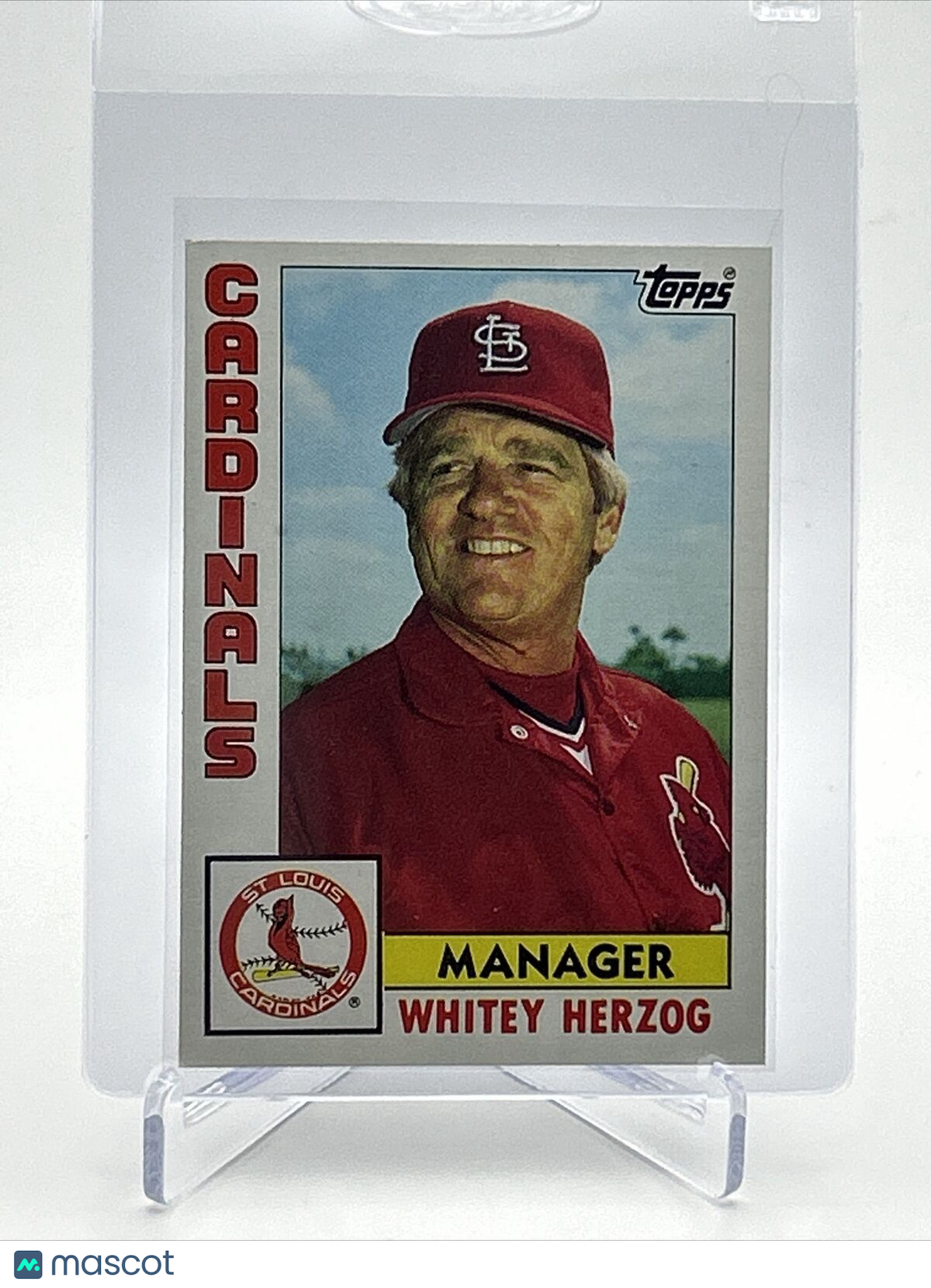 1984 Topps Whitey Herzog Baseball Card #561 NM-Mint FREE SHIPPING