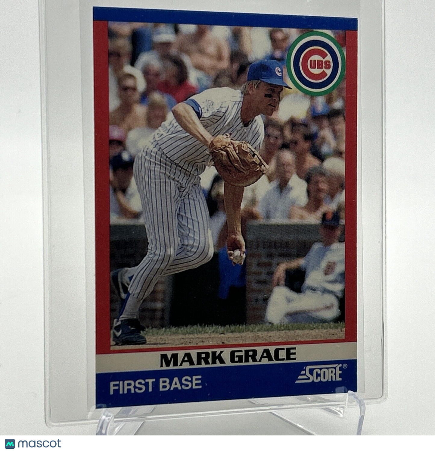 1991 Score 100 Superstars Mark Grace Baseball Card #91 Mint FREE SHIPPING