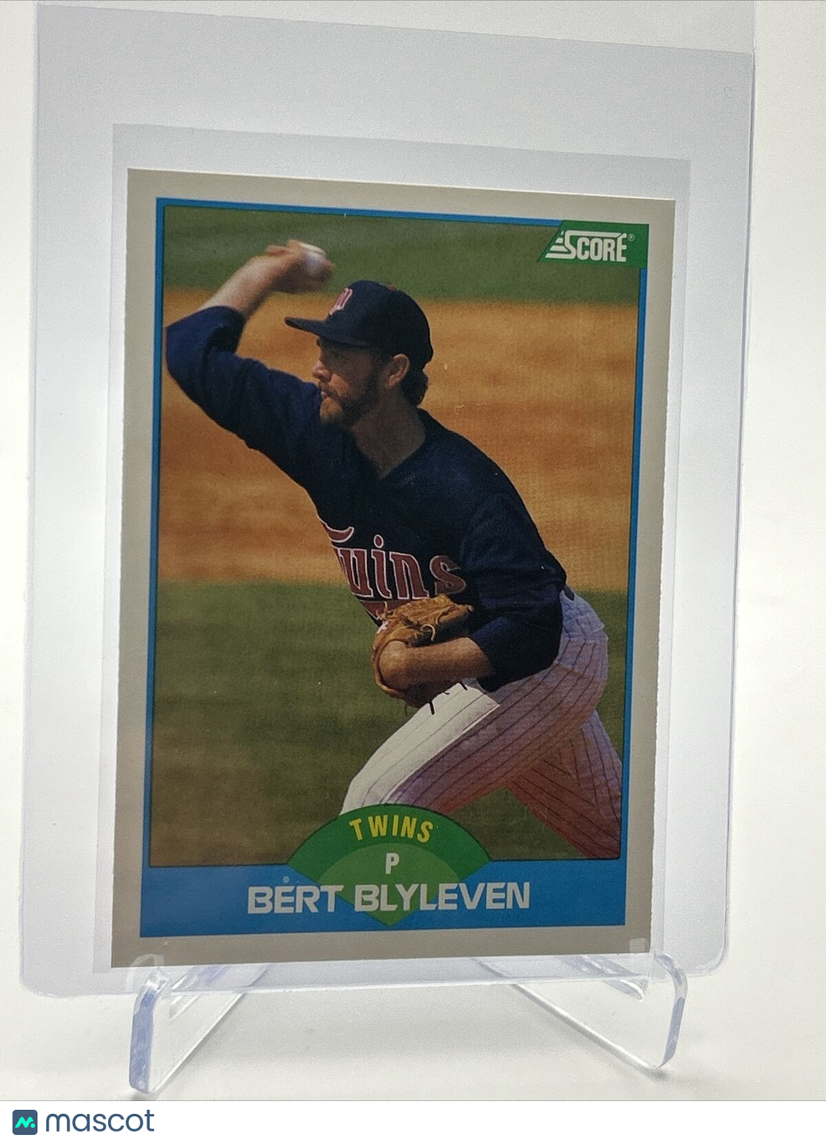 1989 Score Bert Blyleven Baseball Card #215 Mint FREE SHIPPING