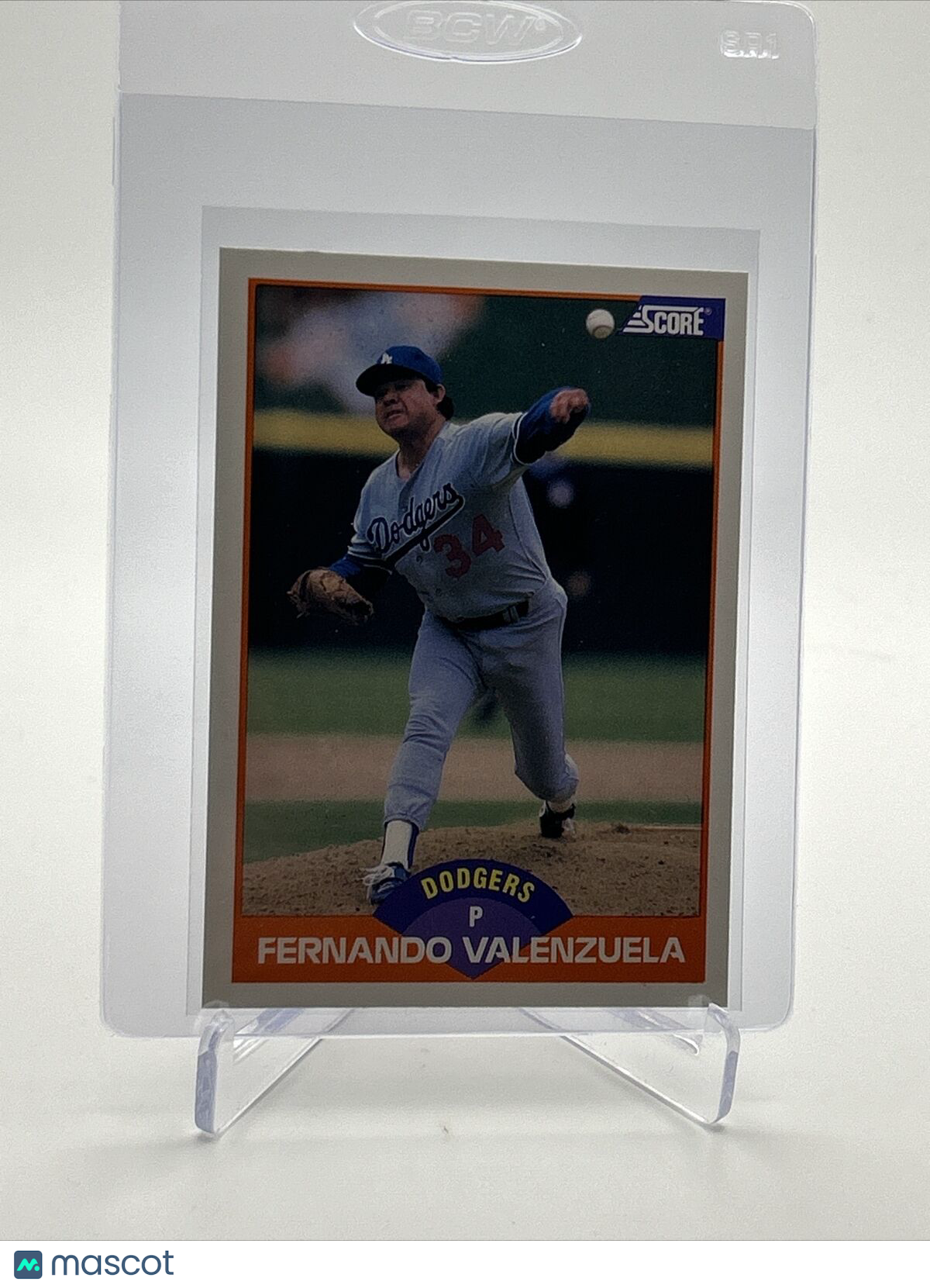 1989 Score Fernando Valenzuela Baseball Card #437 Mint FREE SHIPPING