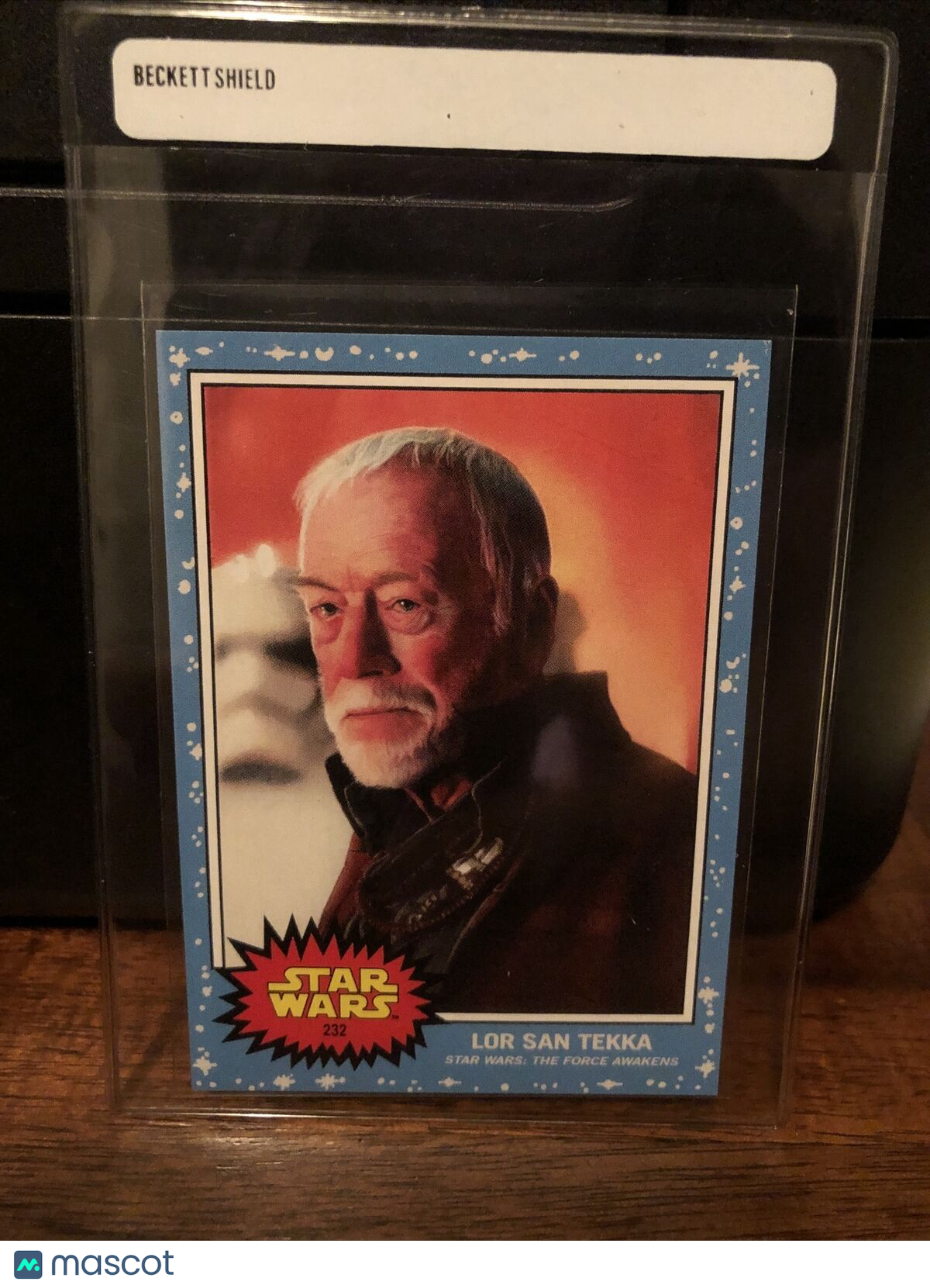 2021 Topps Star Wars Living Set Lor San Tekka Card #232 Nm-Mint FREE SHIPPING