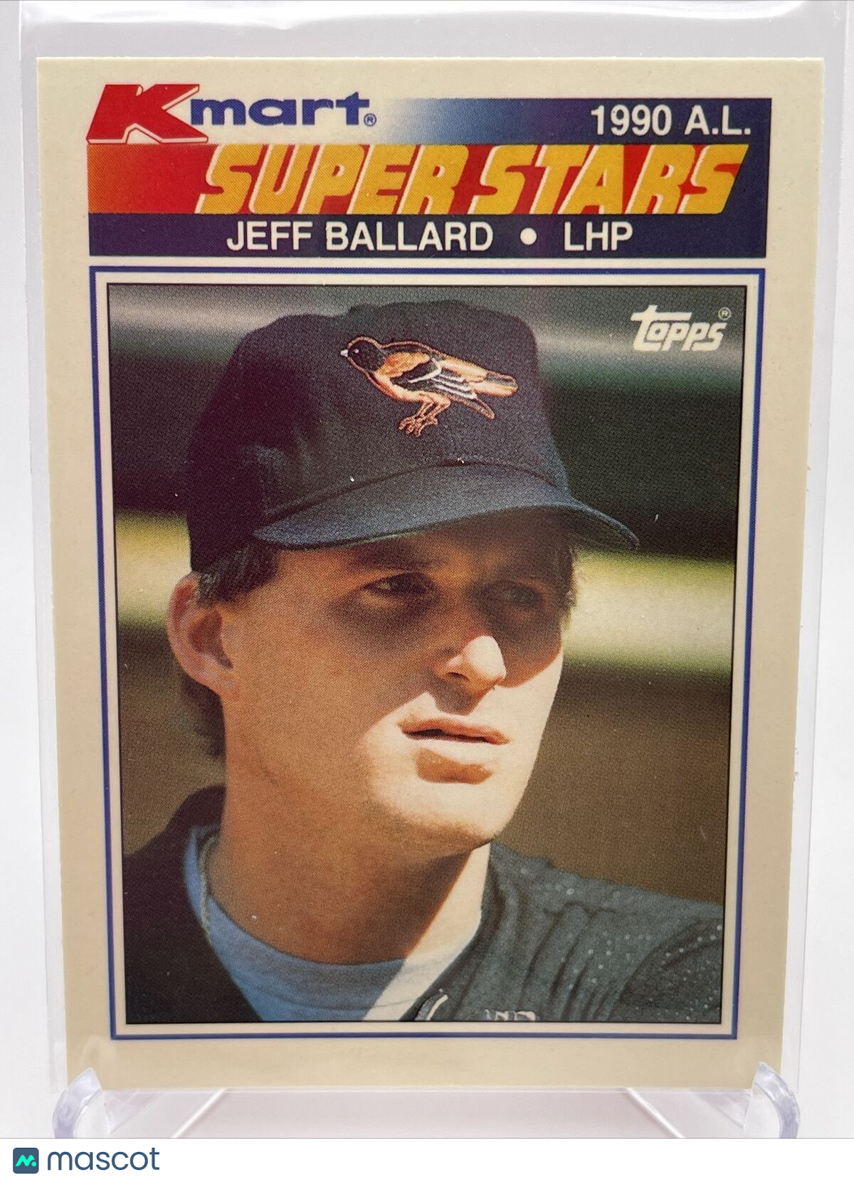 1990 Topps Kmart Super Stars Jeff Ballard Baseball Card #27 Mint FREE SHIPPING