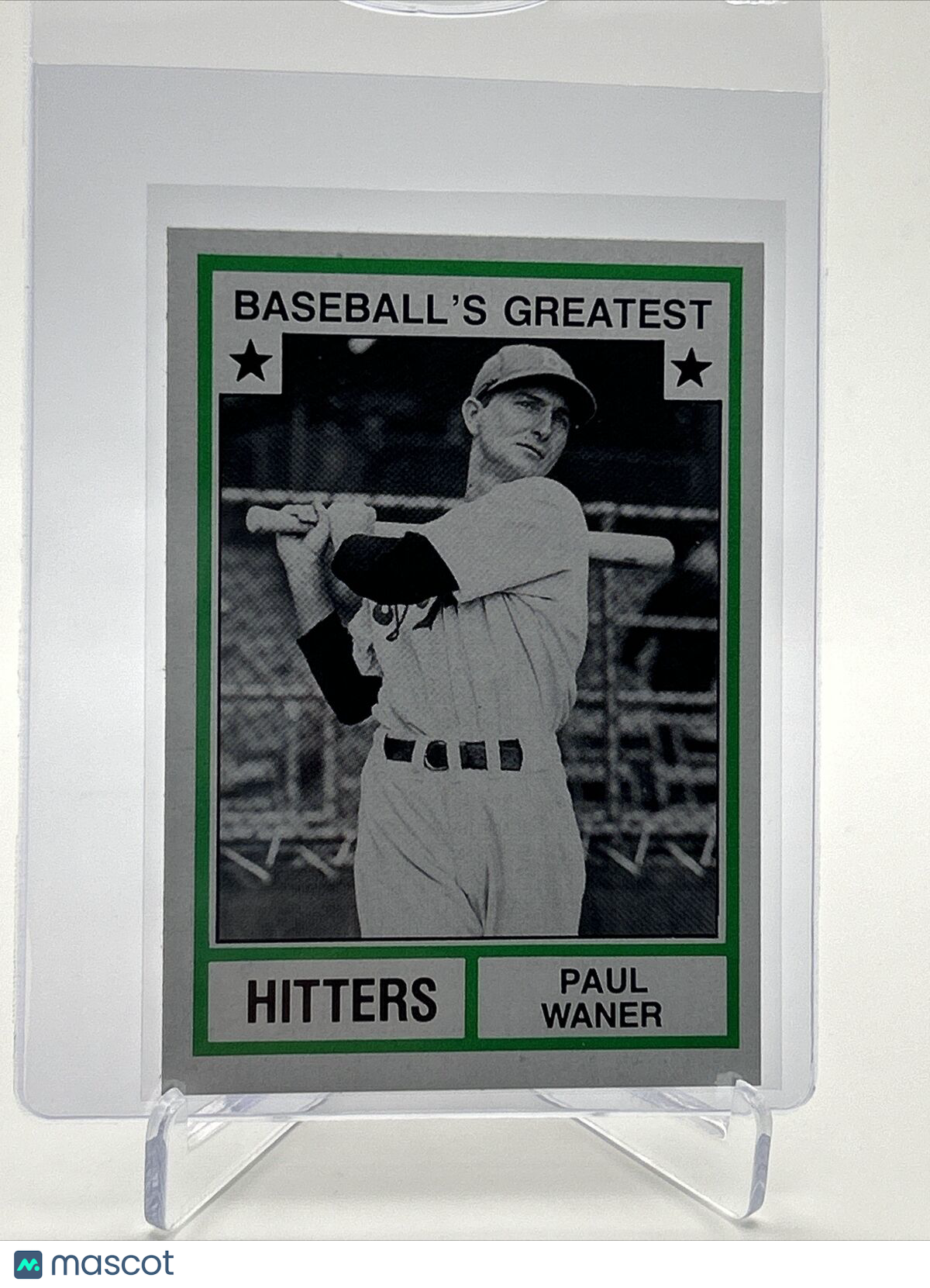1982 TCMA Greatest Hitters Paul Waner Baseball Card #28 Mint FREE SHIPPING