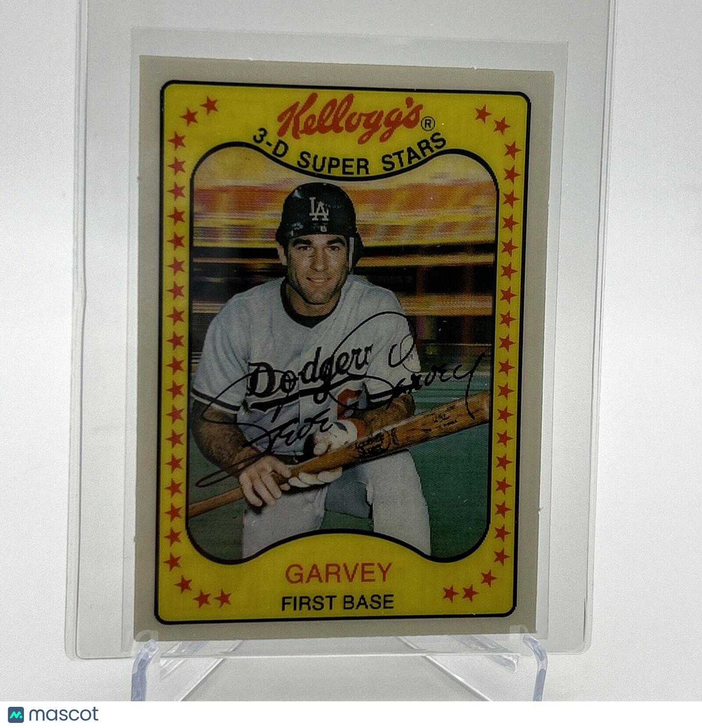 1981 Kellogg's Steve Garvey Baseball Card #10 NM-Mint FREE SHIPPING