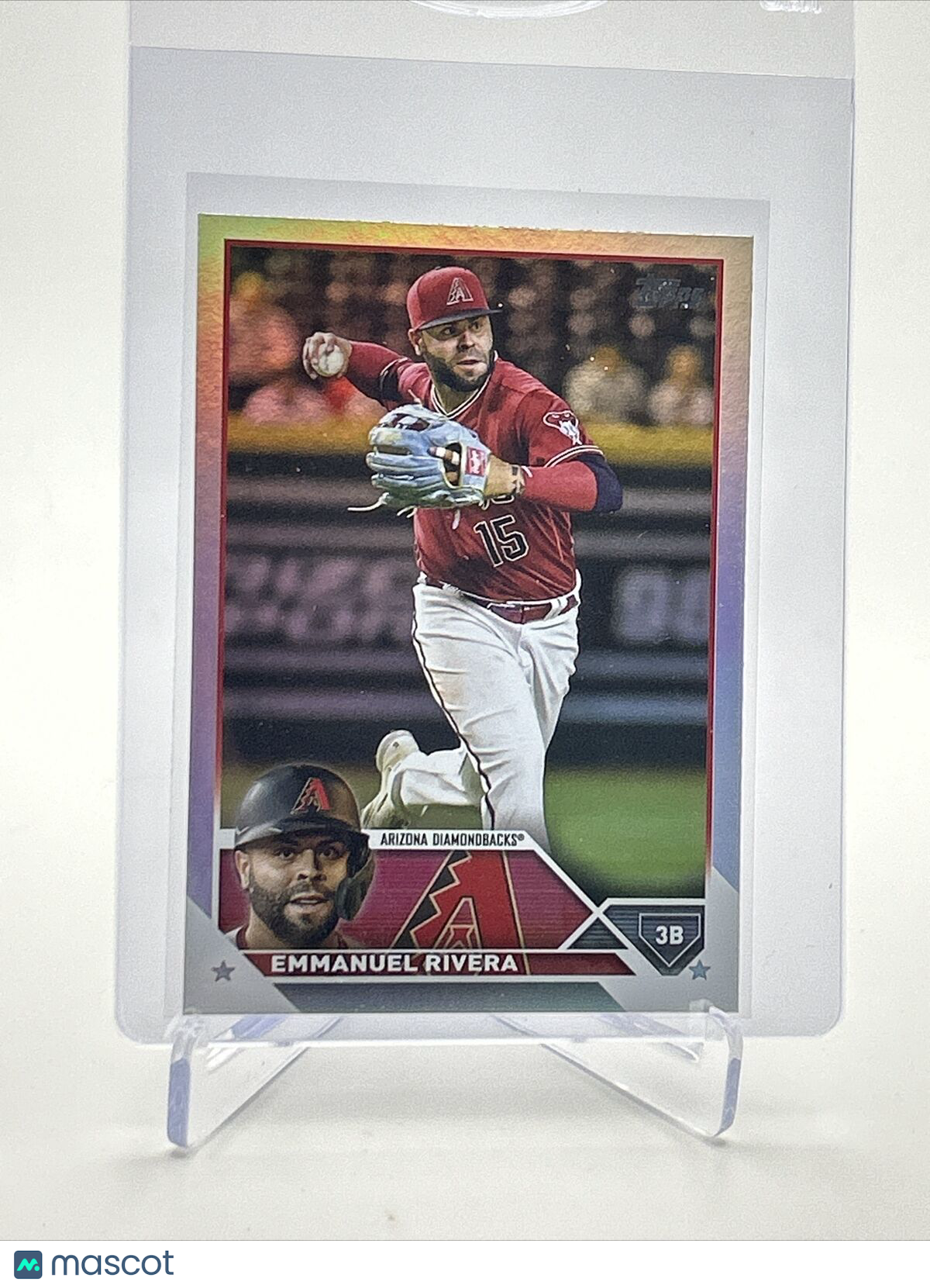 2023 Topps RAINBOW FOIL Emmanuel Rivera Baseball Card #431 FREE SHIPPING