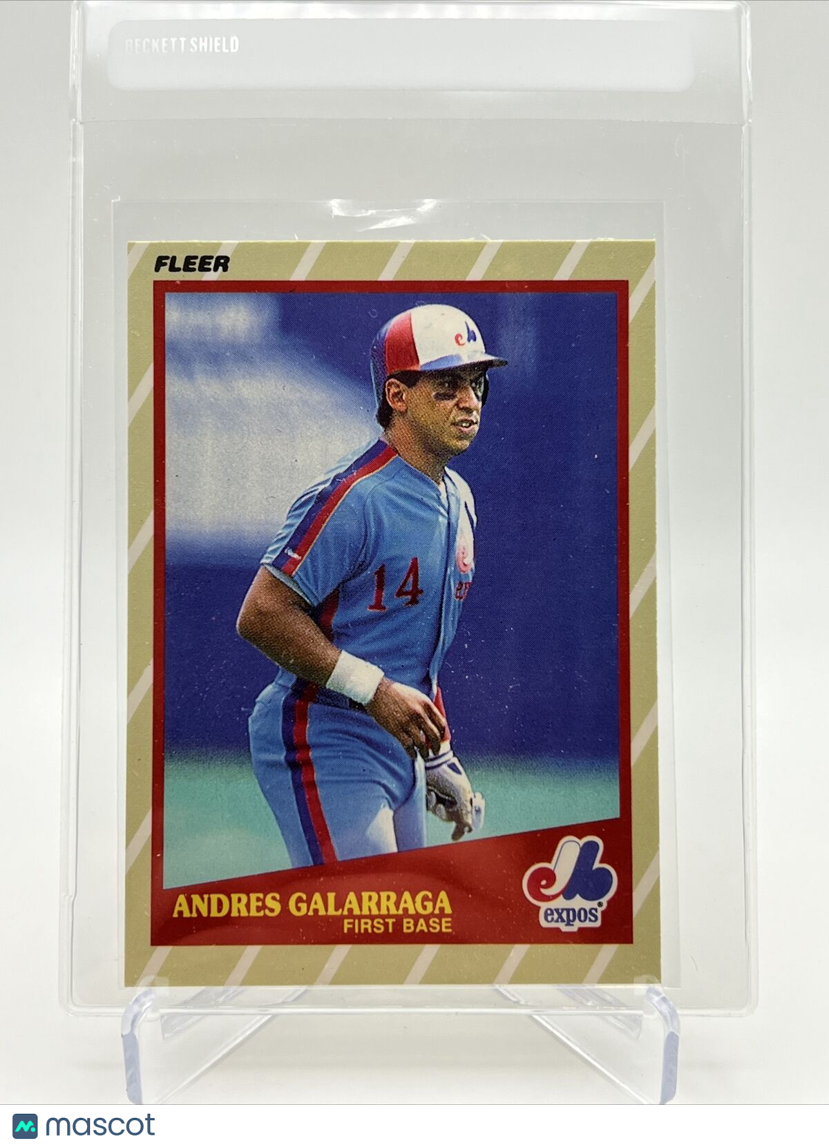 1989 Fleer Superstars Andres Galarraga Baseball Card #15 Mint FREE SHIPPING