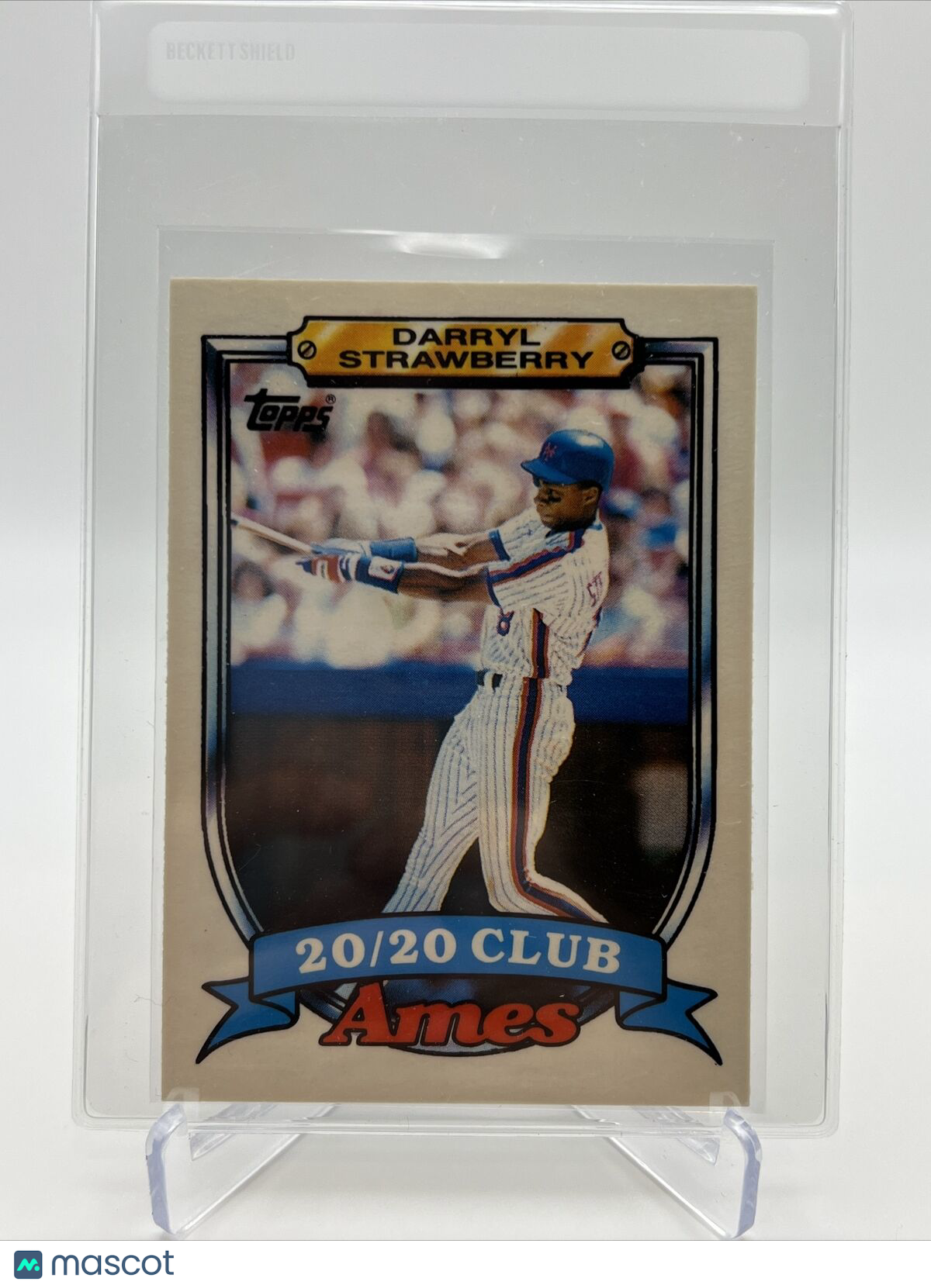 1989 Topps Ames 20/20 Club Darryl Strawberry Card #28 Mint FREE SHIPPING