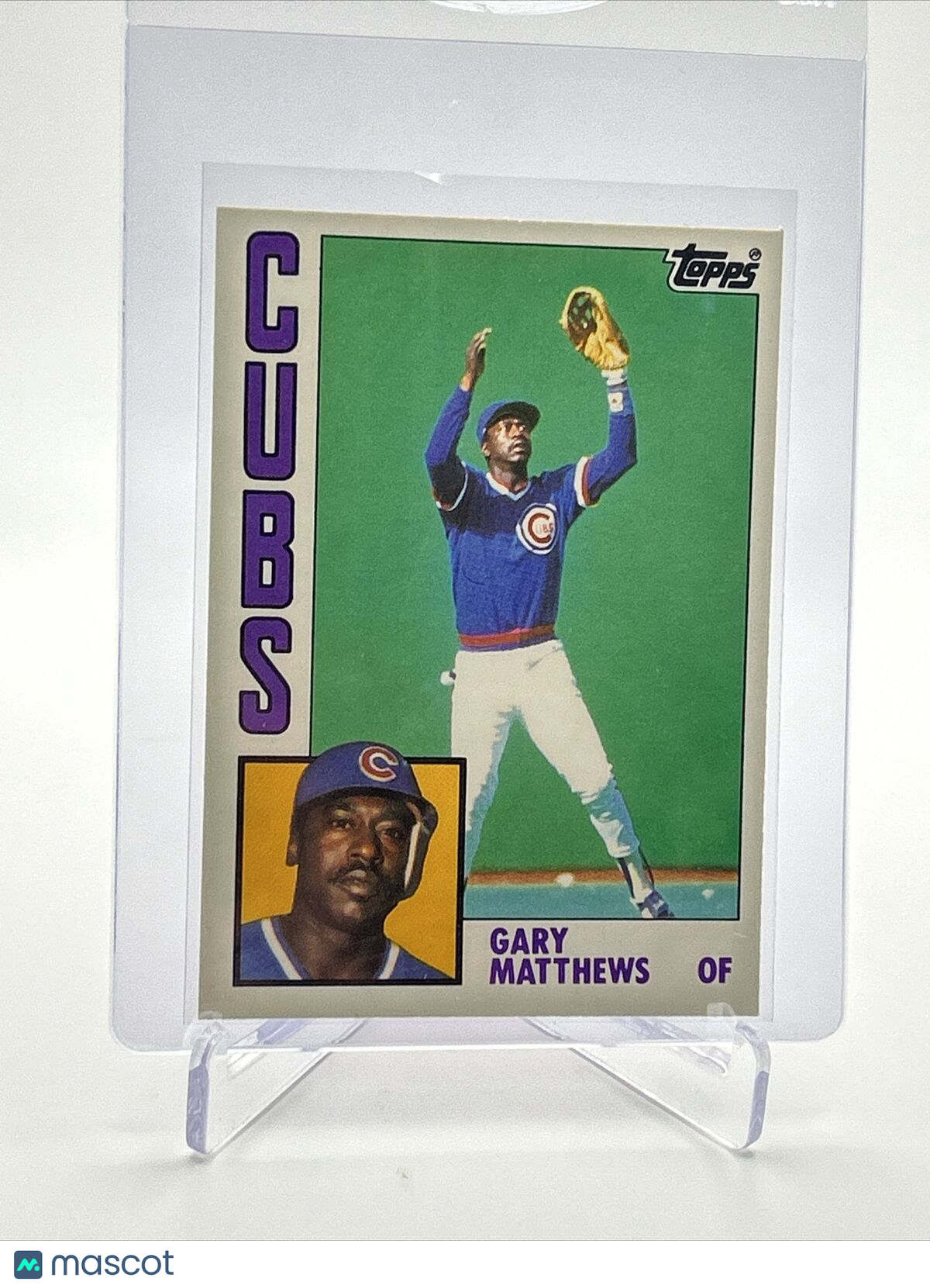 1984 Topps Traded TIFFANY Gary Matthews Card #77T NM-MT FREE SHIPPING