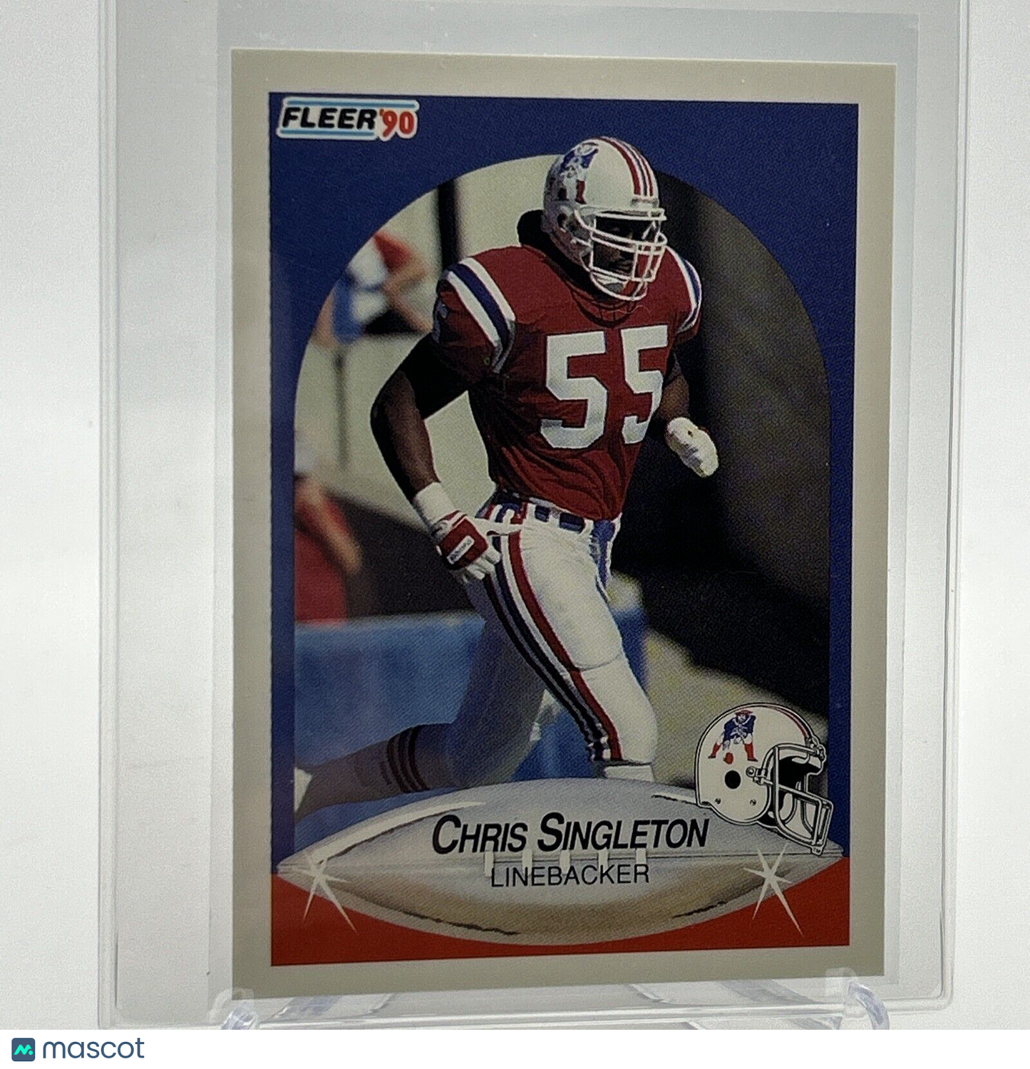 1990 Fleer Update Chris Singleton Rookie Football Card #U-7 Mint FREE SHIPPING