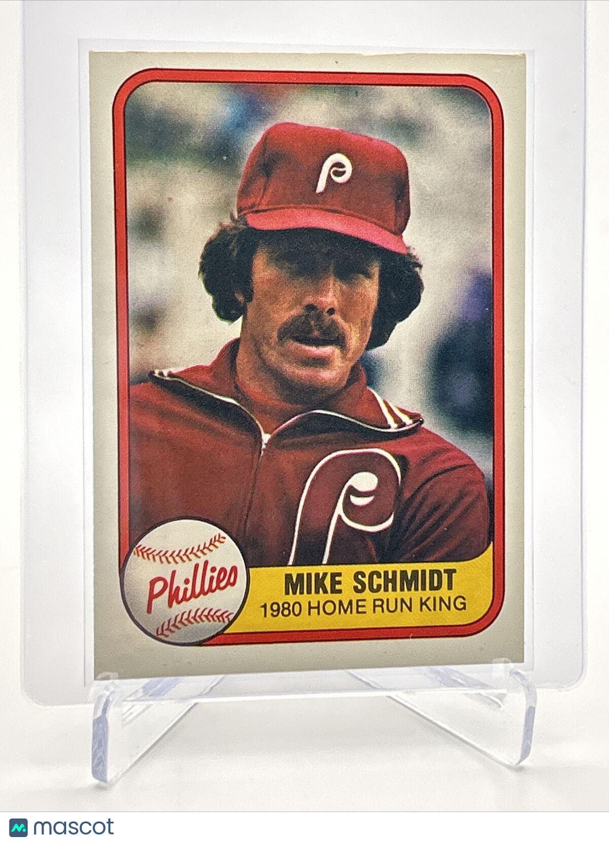 1981 Fleer Mike Schmidt Baseball Card #640 NM-Mint FREE SHIPPING