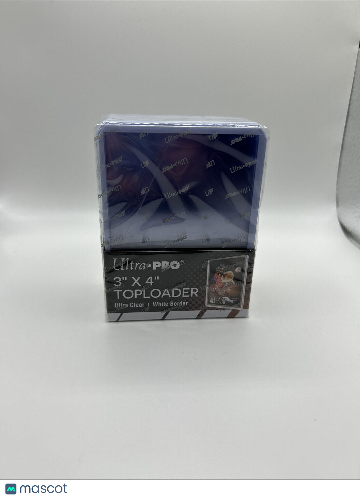 Ultra Pro 3X4 Toploaders 35pt WHITE BORDER 1 Pack of 25 for Standard Sized Cards