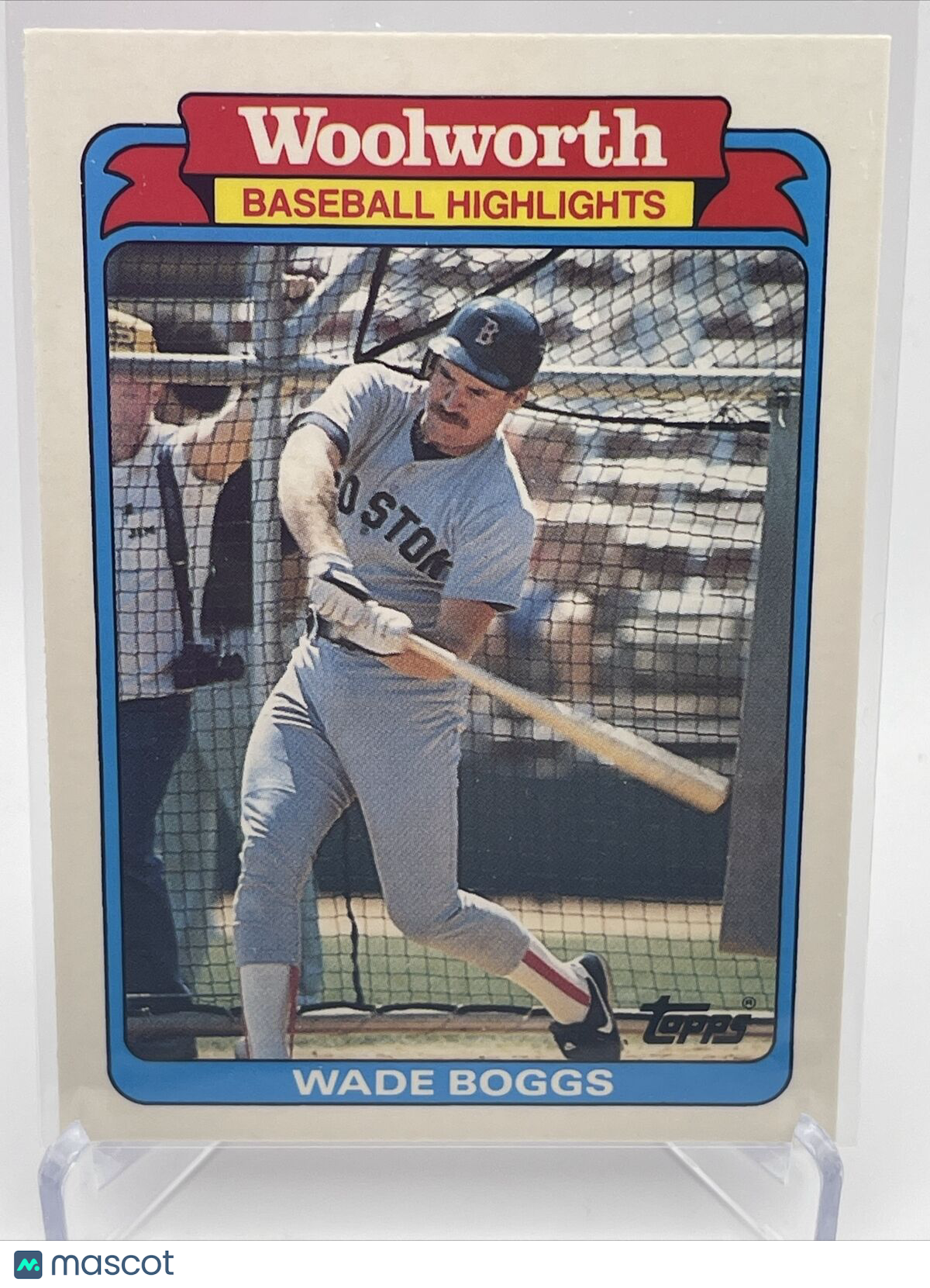 1988 Topps Woolworth Wade Boggs Baseball Card #13 Mint FREE SHIPPING