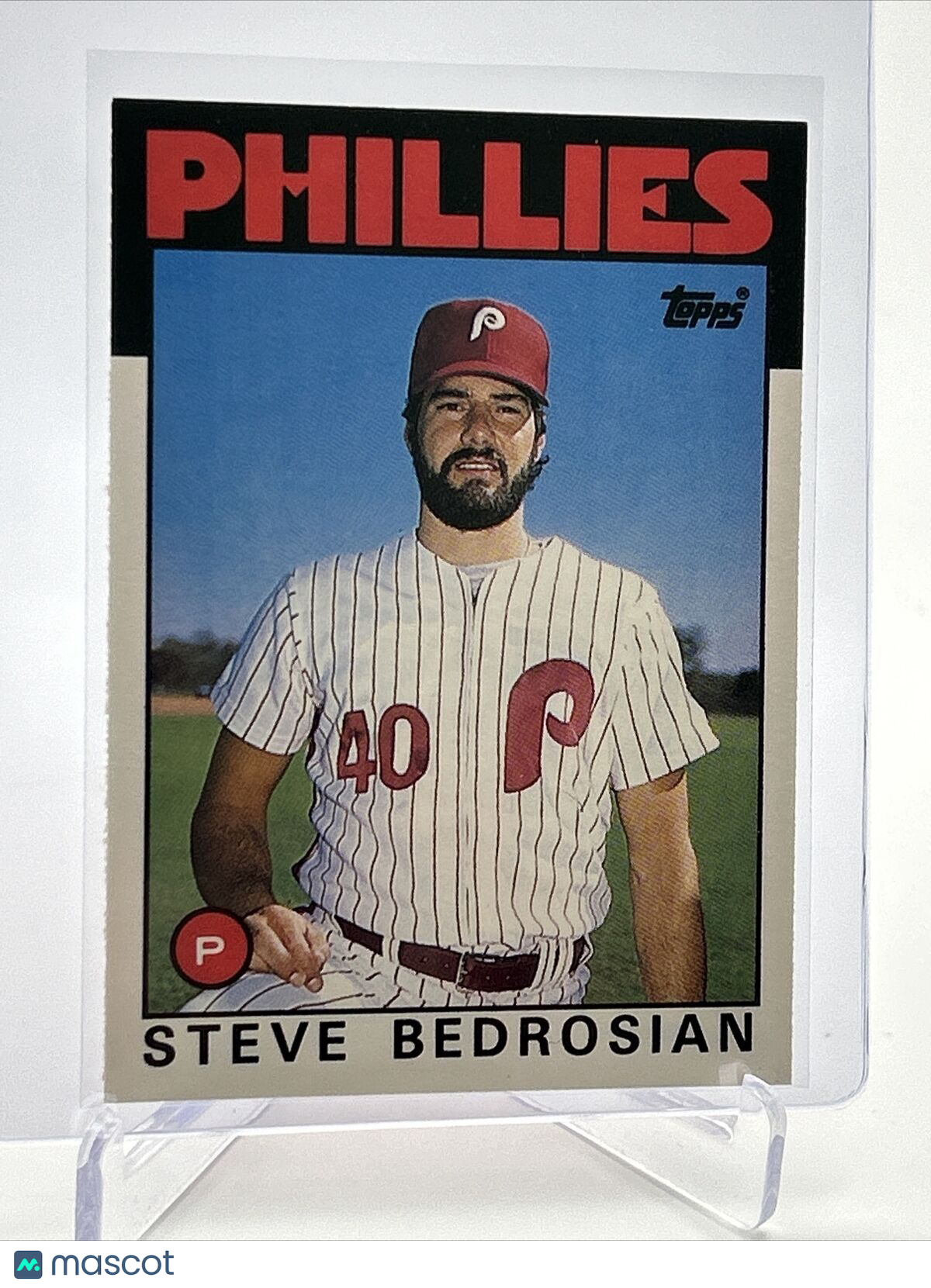 1986 Topps Traded Steve Bedrosian Baseball Card #7T NM-MT FREE SHIPPING