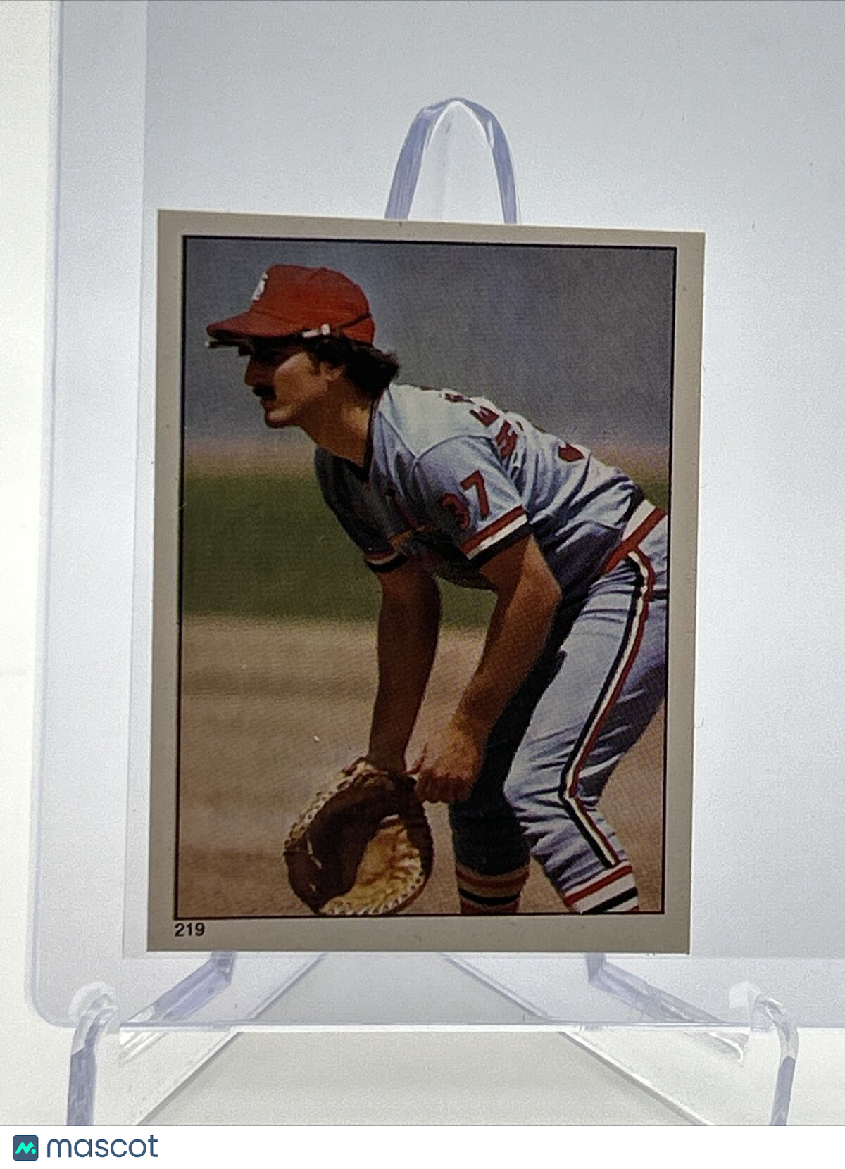 1981 Topps Stickers Keith Hernandez Baseball Card #219 NM-Mint FREE SHIPPING
