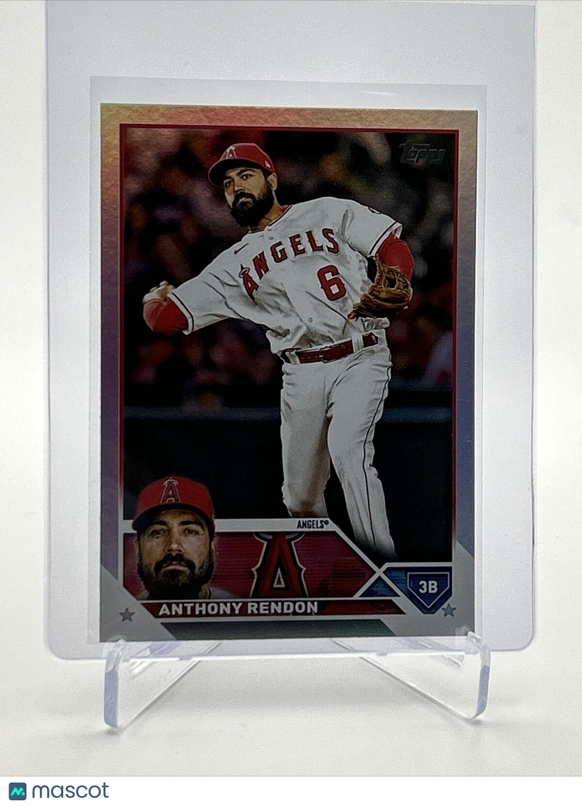 2023 Topps RAINBOW FOIL Anthony Rendon Baseball Card #640 FREE SHIPPING