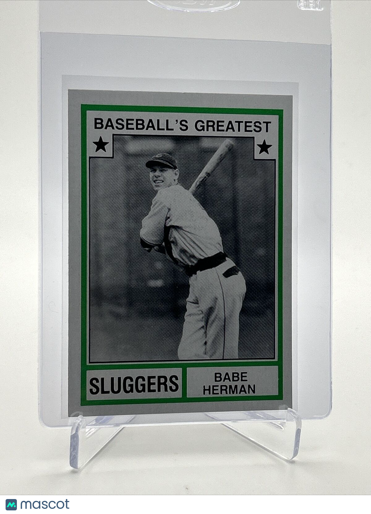 1982 TCMA Greatest Sluggers Babe Herman Baseball Card #28 Mint FREE SHIPPING