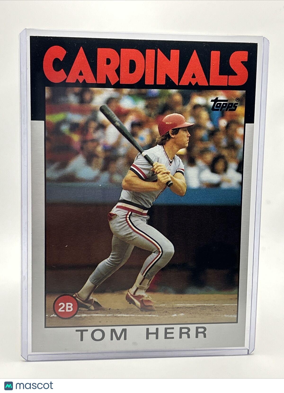 1986 Topps Super Tom Herr Baseball Card #32 NM-Mint FREE SHIPPING