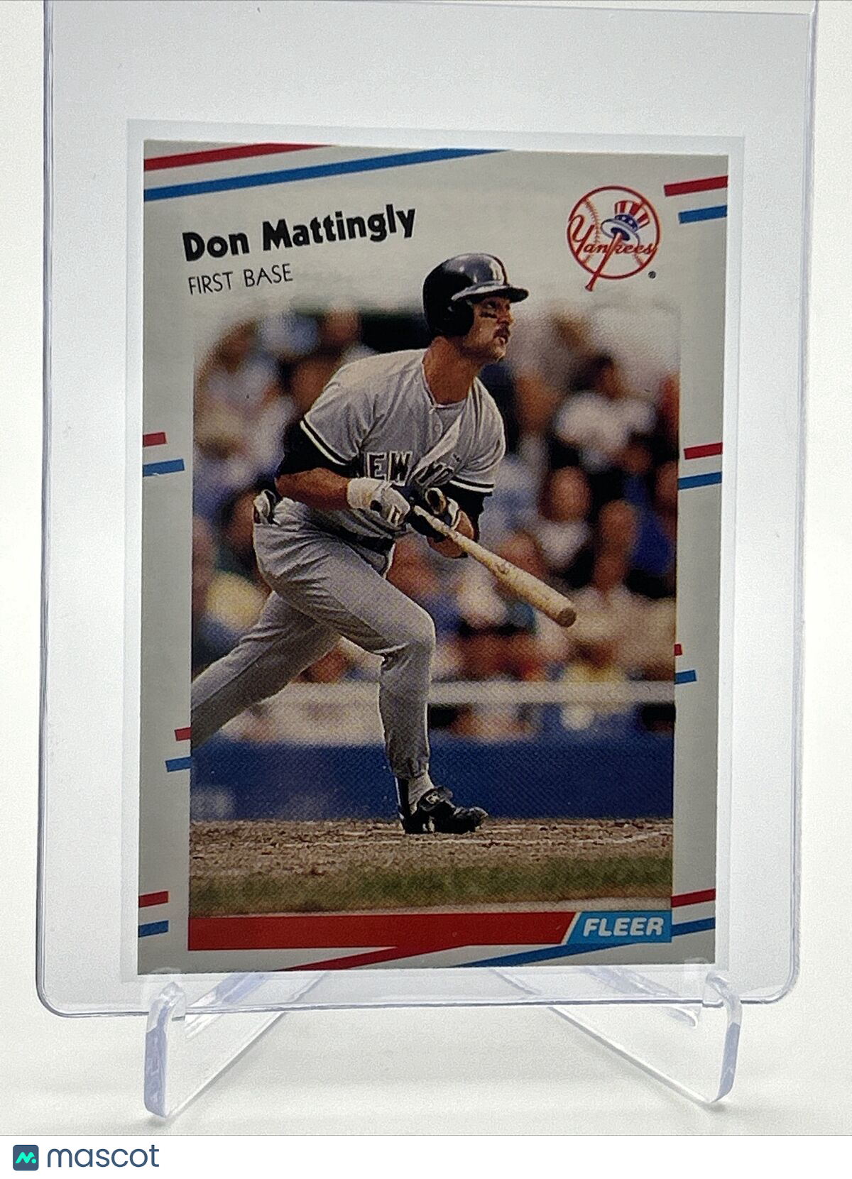 1988 Fleer Don Mattingly Baseball Card #214 Mint FREE SHIPPING