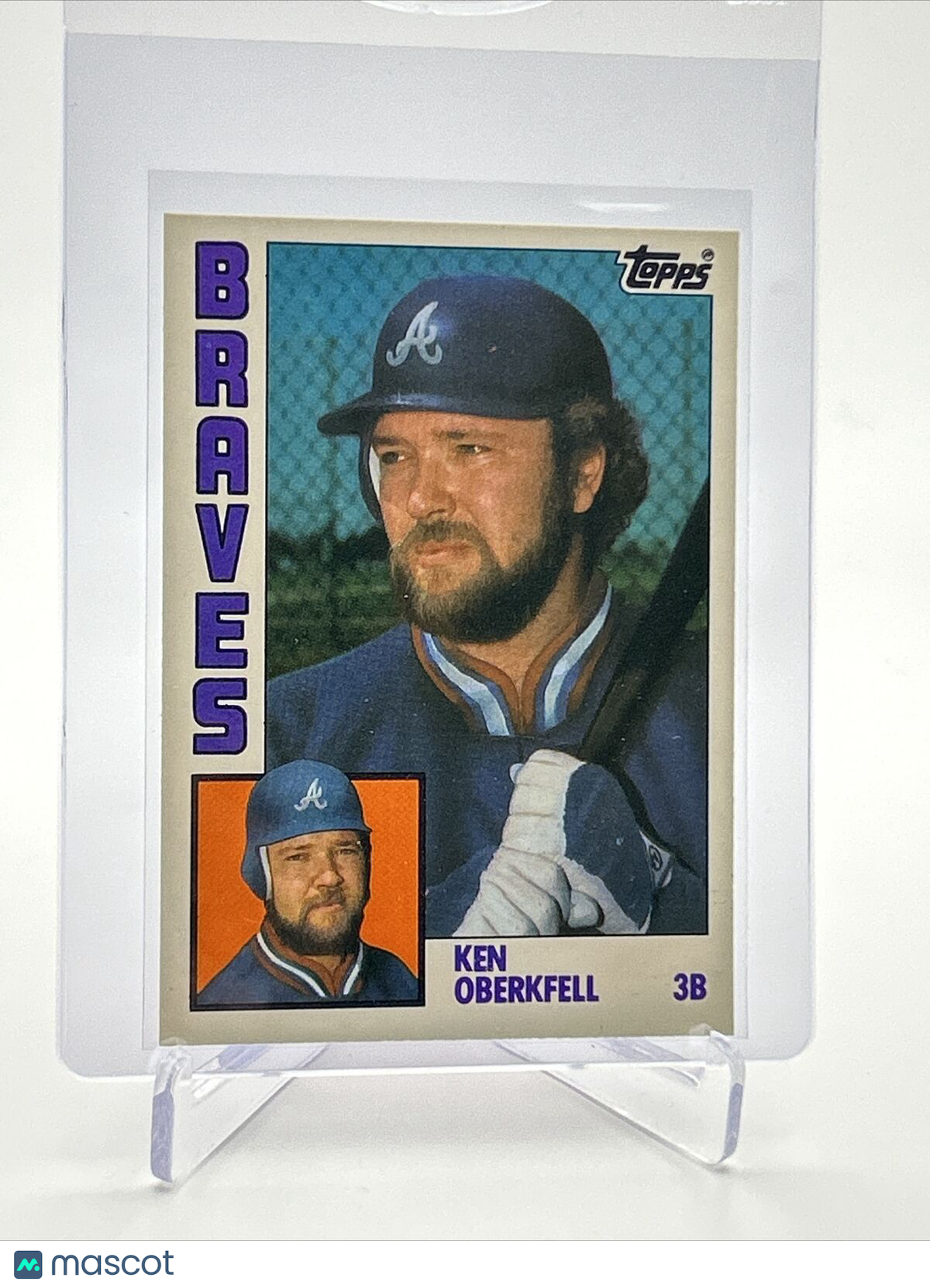 1984 Topps Traded TIFFANY Ken Oberkfell Card #85T NM-MT FREE SHIPPING