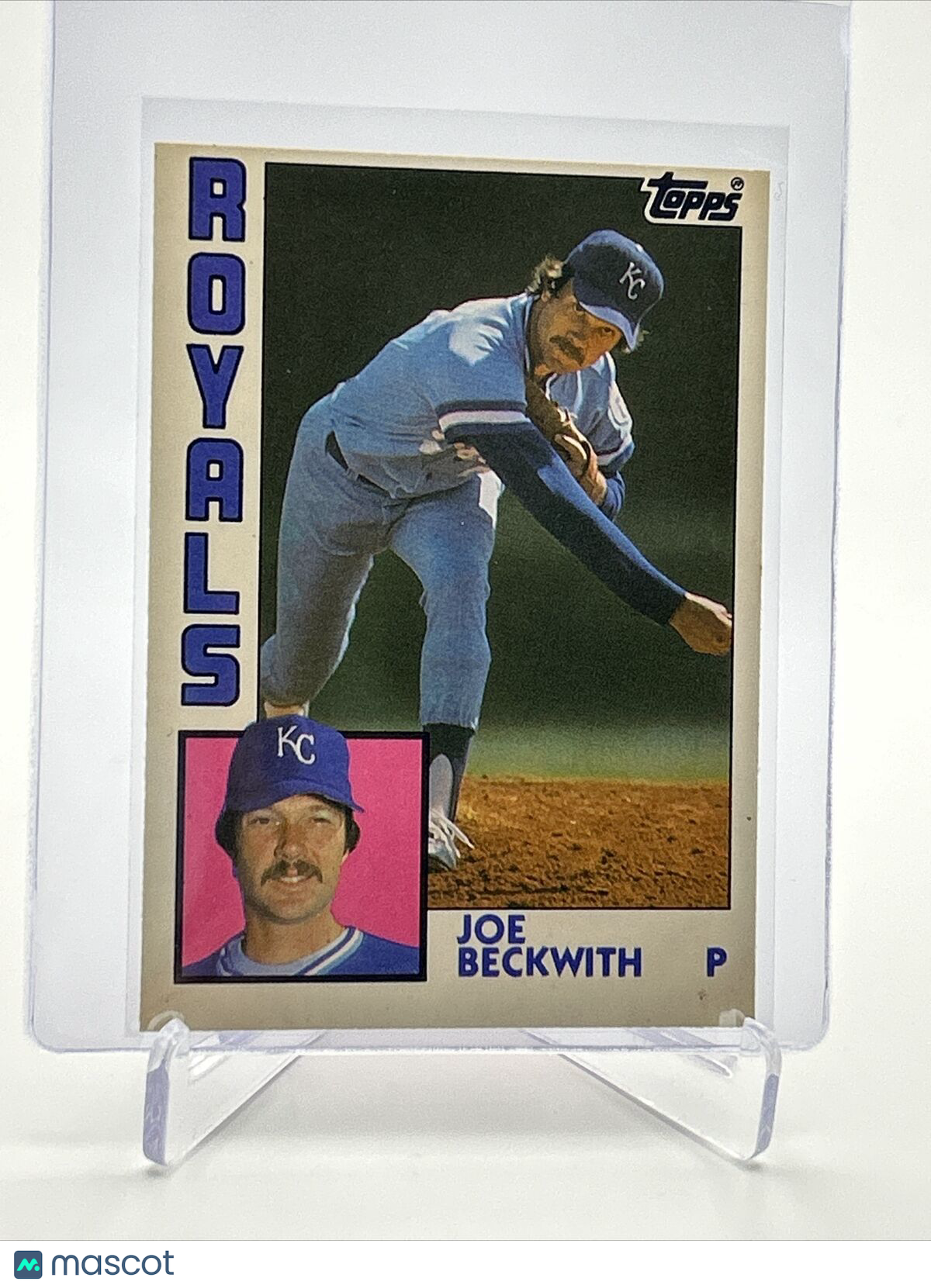 1984 Topps Traded TIFFANY Joe Beckwith Card #9T NM-MT FREE SHIPPING