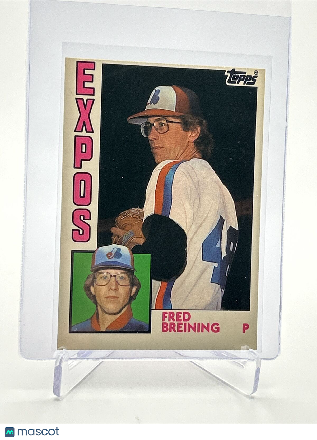 1984 Topps Traded TIFFANY Fred Breining Card #16T NM-MT FREE SHIPPING