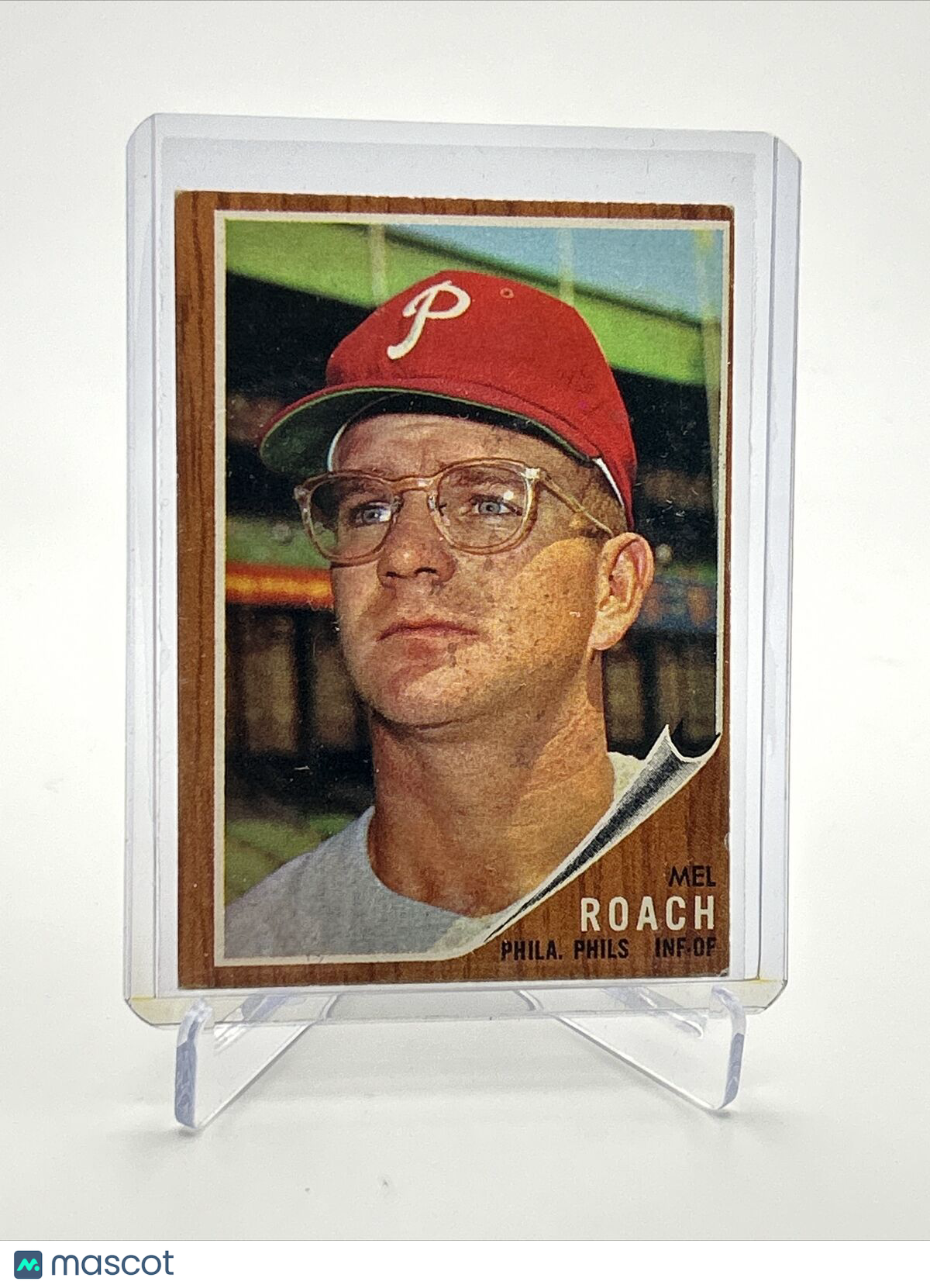 1962 Topps Mel Roach Baseball Card #581 VG Quality FREE SHIPPING