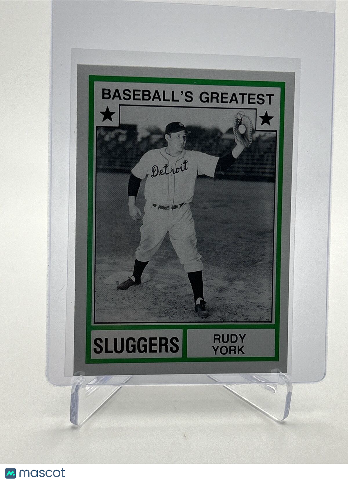 1982 TCMA Greatest Sluggers Rudy York Baseball Card #30 Mint FREE SHIPPING