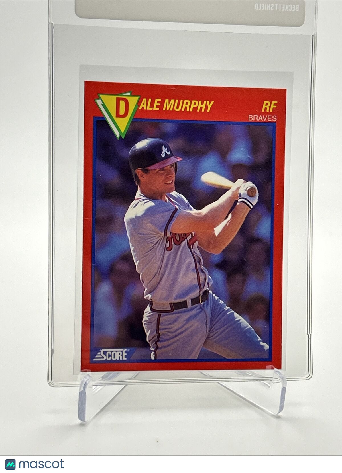 1989 Score Hottest 100 Dale Murphy Baseball Card #66 Mint FREE SHIPPING