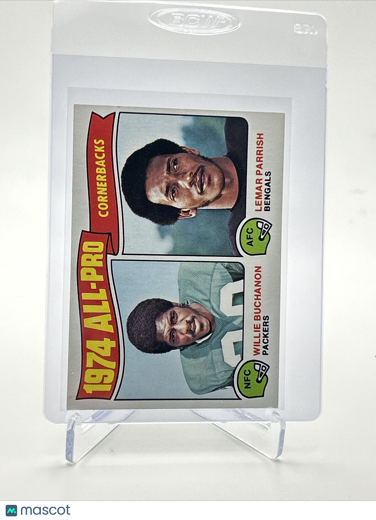 1975 Topps 1974 All-Pro Cornerbacks Football Card #221 NM Quality FREE SHIPPING