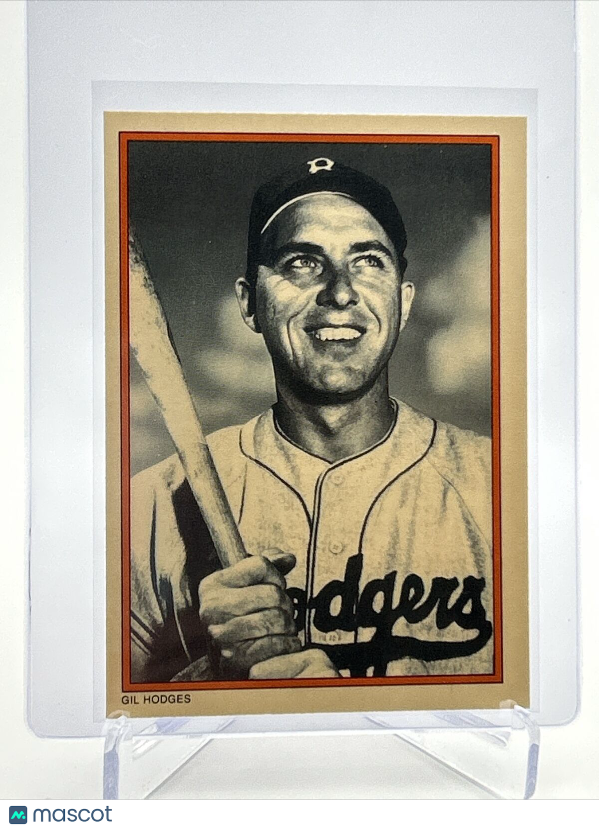 1985 Topps Circle K Gil Hodges Baseball Card #29 Mint FREE SHIPPING