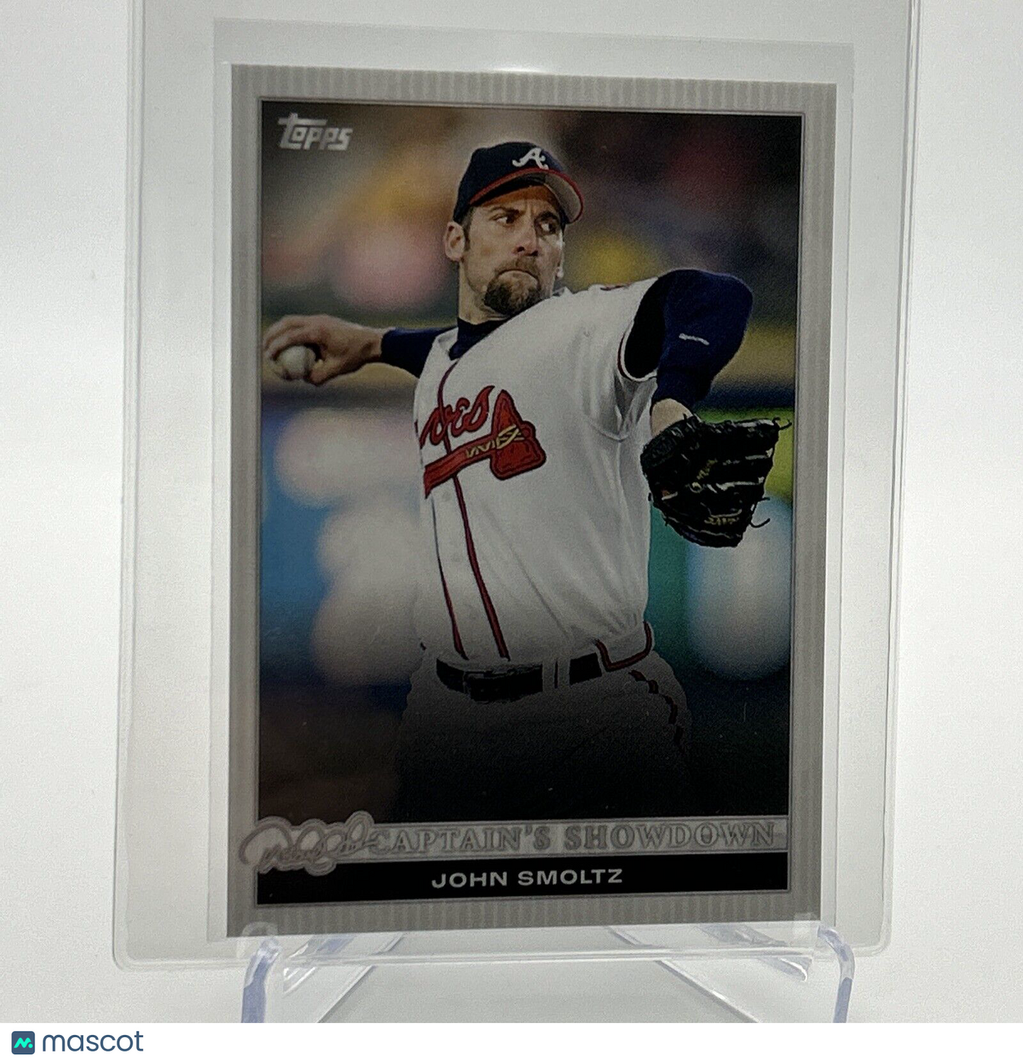 2022 Topps x Derek Jeter John Smoltz Baseball Card #50 Mint FREE SHIPPING