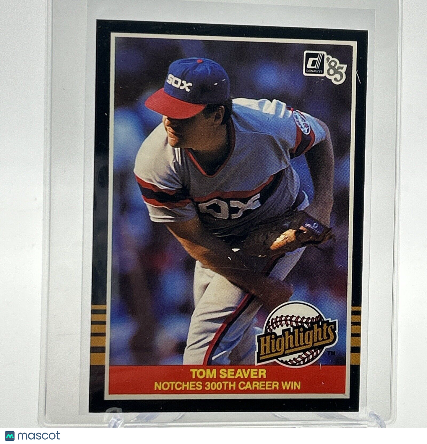 1985 Donruss Highlights Tom Seaver Baseball Card #30 NM-MT FREE SHIPPING